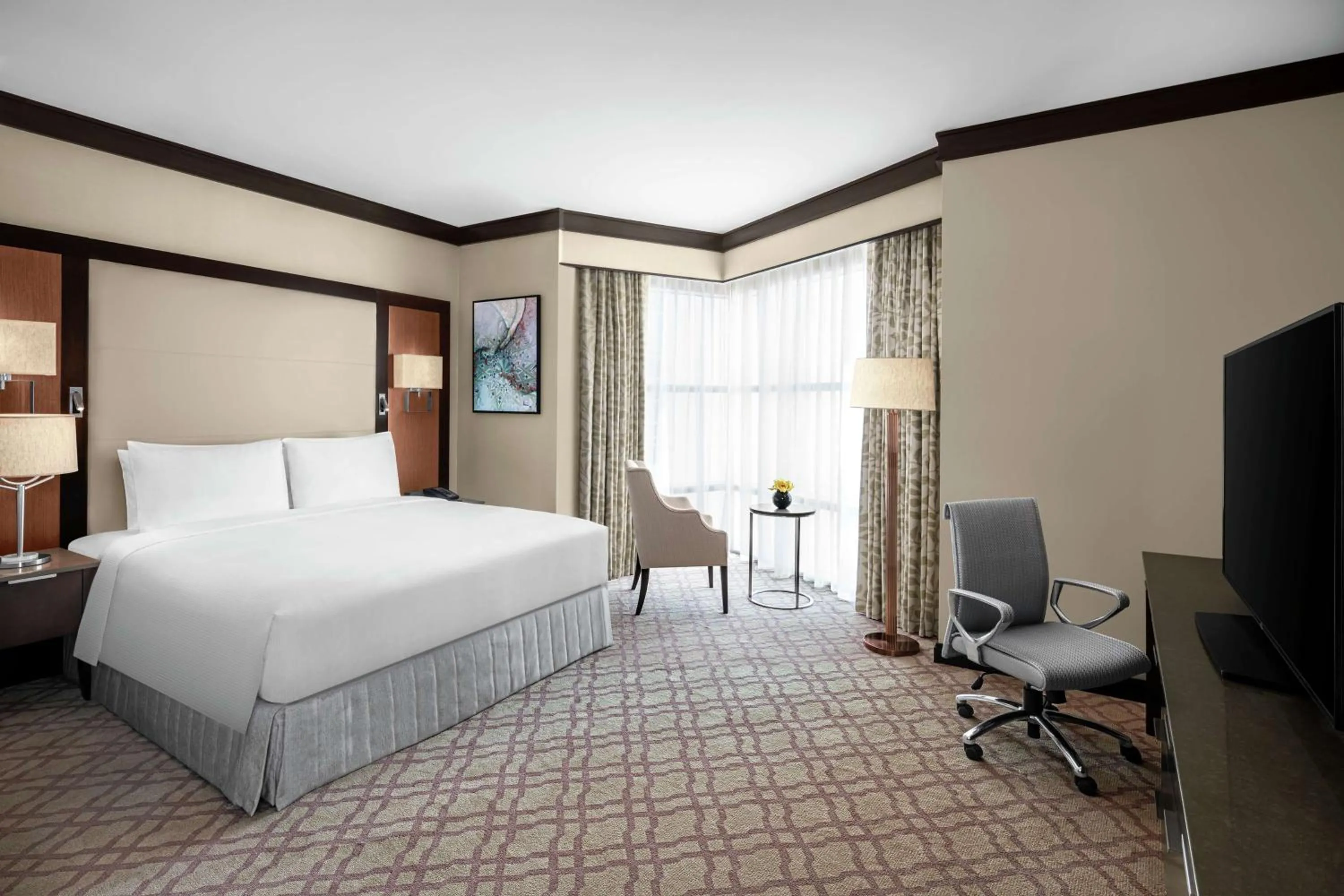 Bed in Doubletree By Hilton Jabal Omar Makkah