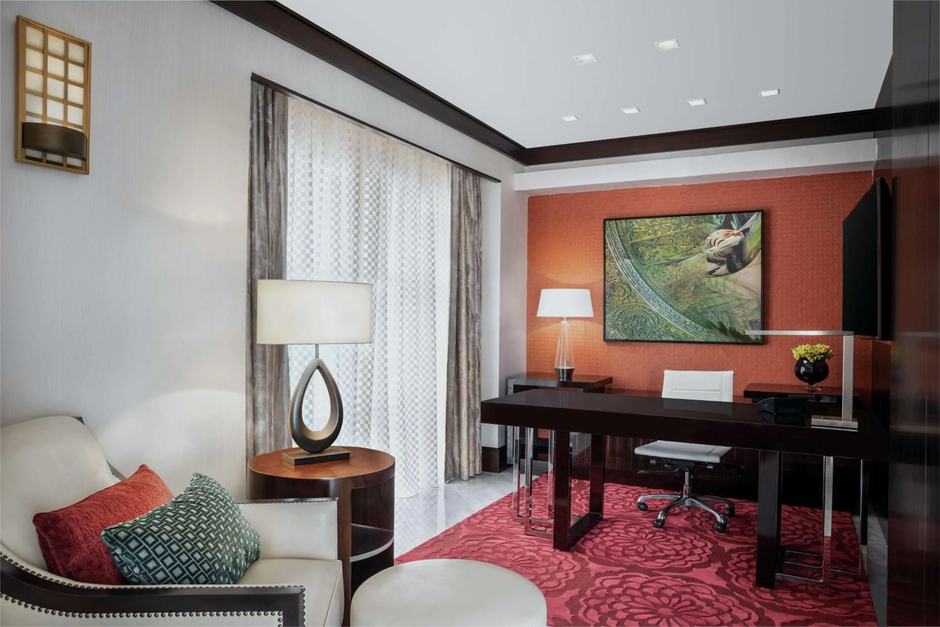 Living room in Doubletree By Hilton Jabal Omar Makkah