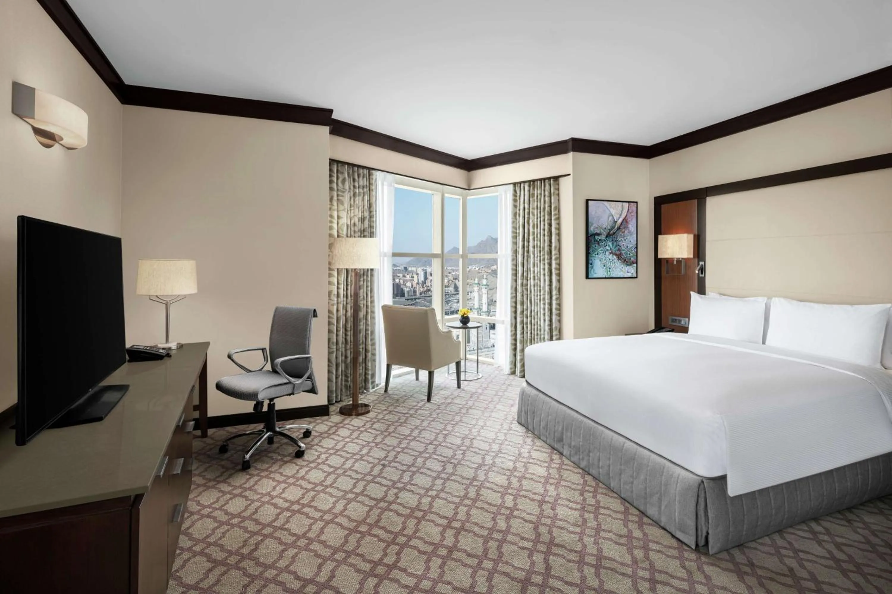 Bed in Doubletree By Hilton Jabal Omar Makkah