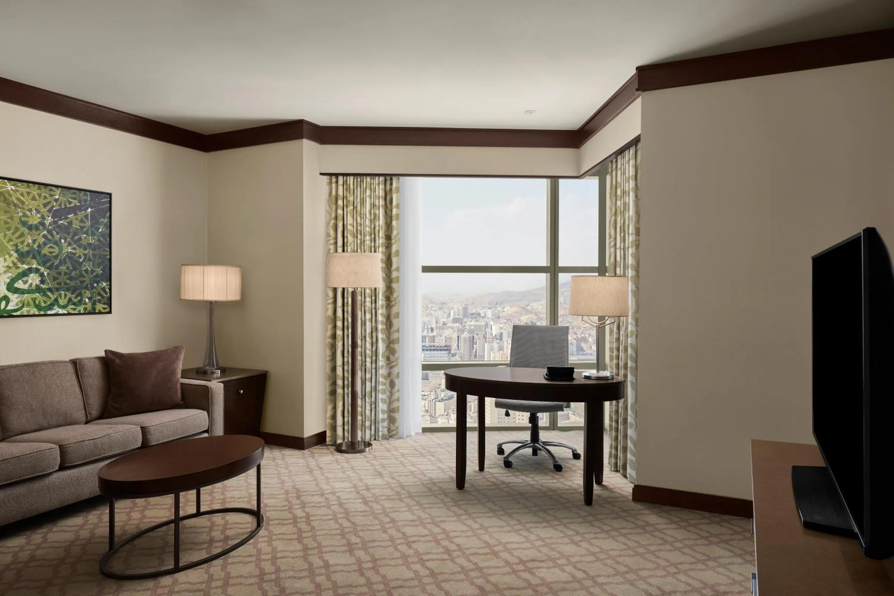 Bed in Doubletree By Hilton Jabal Omar Makkah