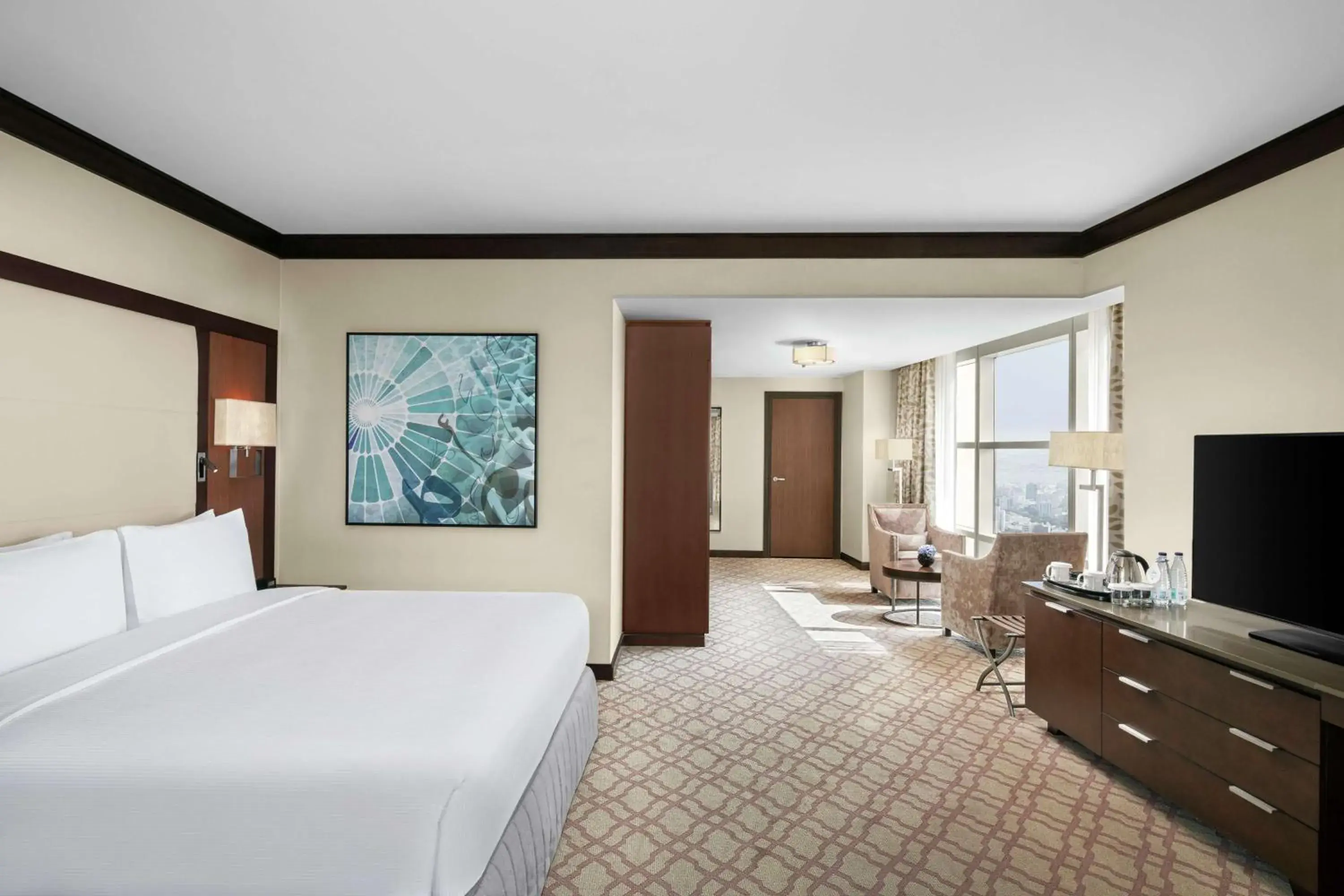 Deluxe King Room in Doubletree By Hilton Jabal Omar Makkah Deluxe King Room in Doubletree By Hilton Jabal Omar Makkah