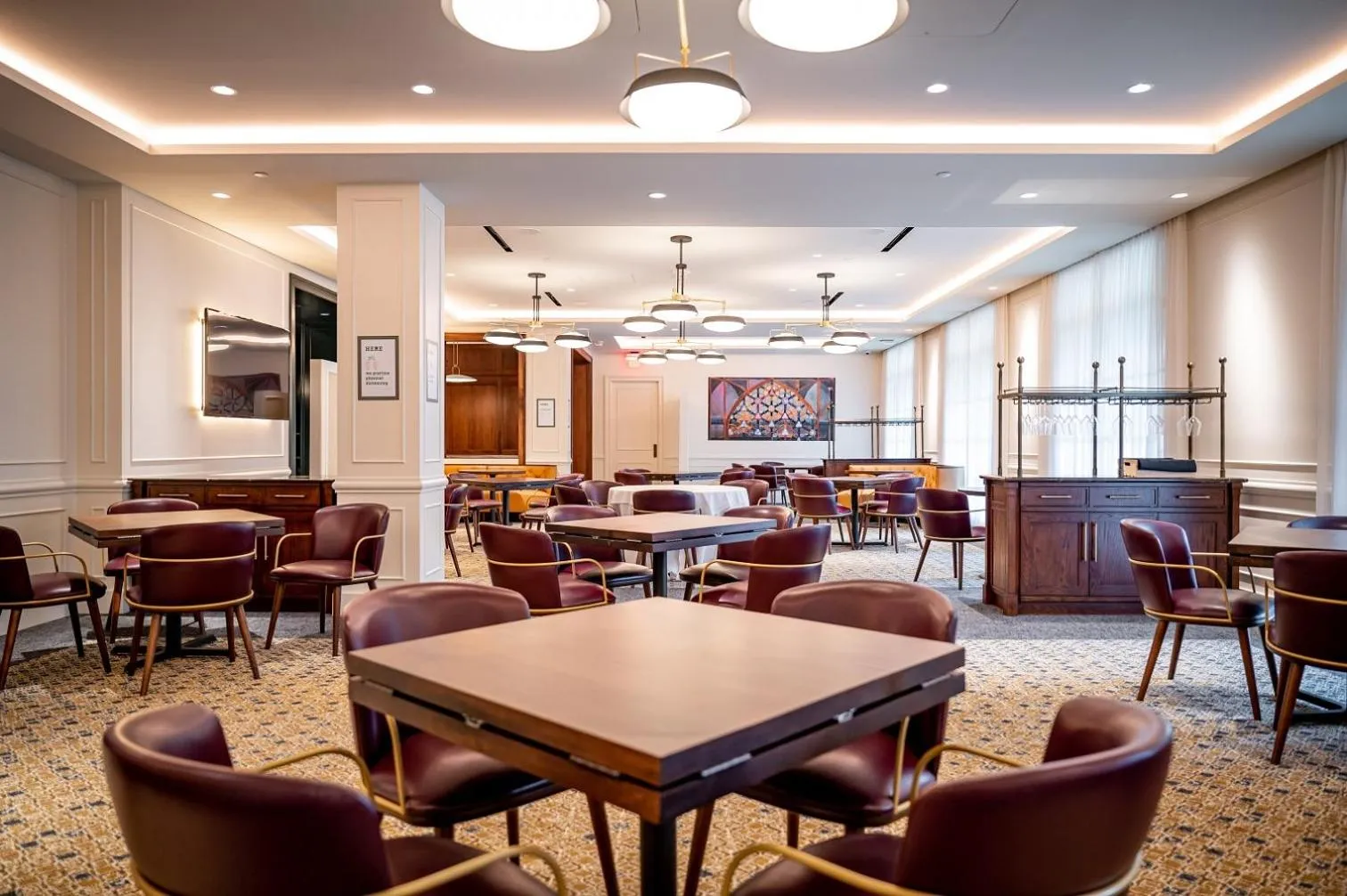 Restaurant/places to eat in Morris Inn at Notre Dame