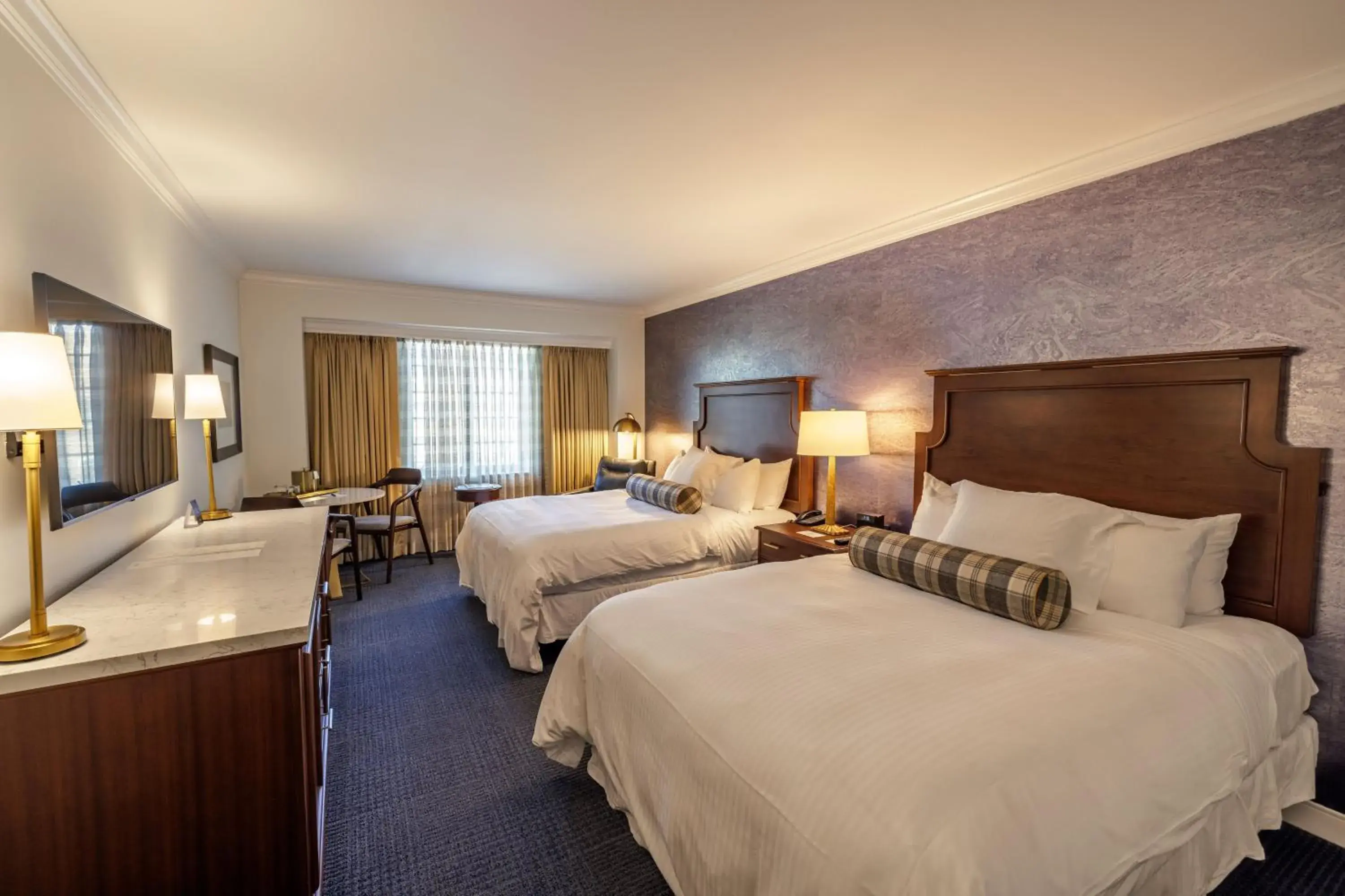 Queen Room with Two Queen Beds in Morris Inn at Notre Dame Queen Room with Two Queen Beds in Morris Inn at Notre Dame