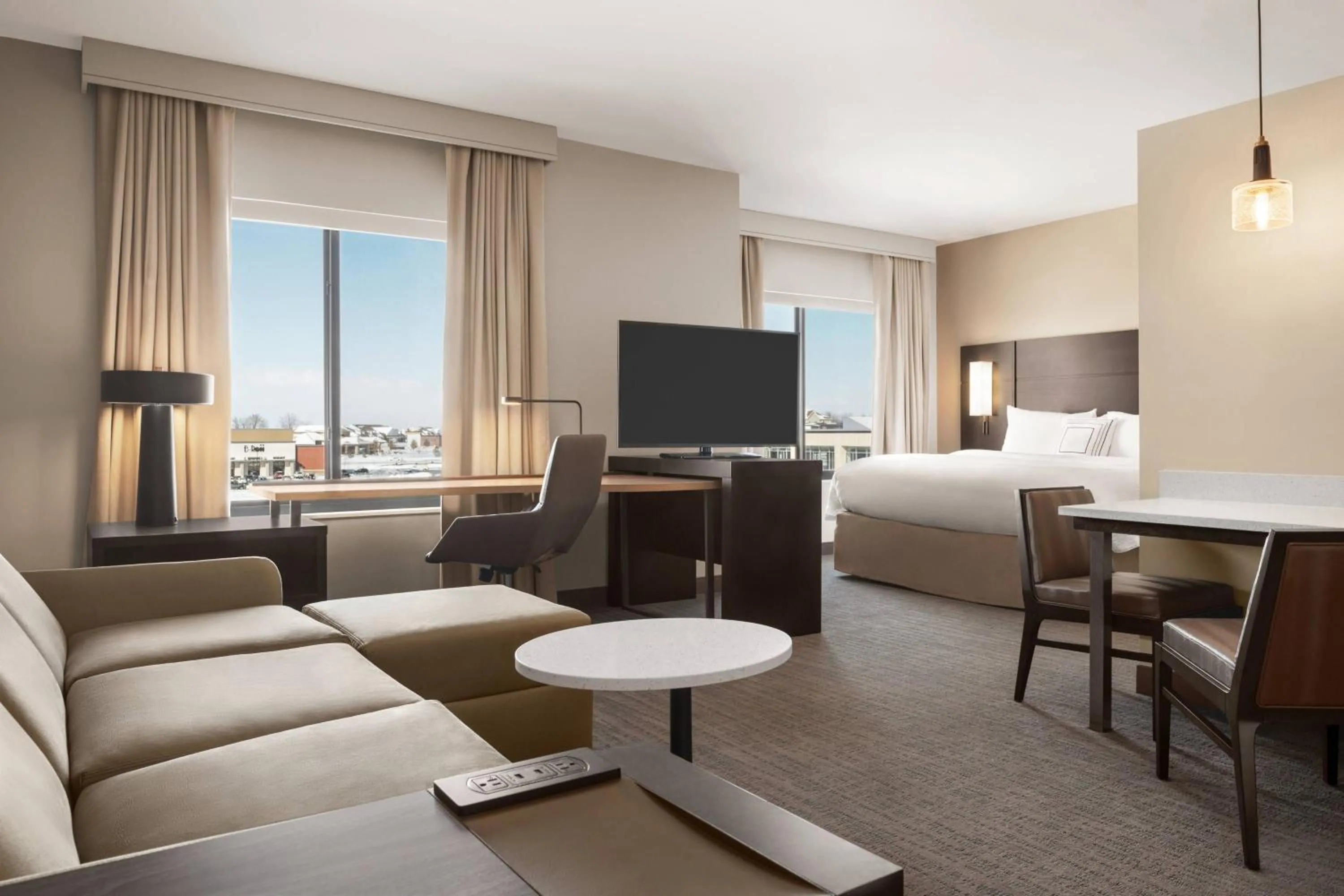 Photo of the whole room, Bed in Residence Inn by Marriott Des Moines Ankeny