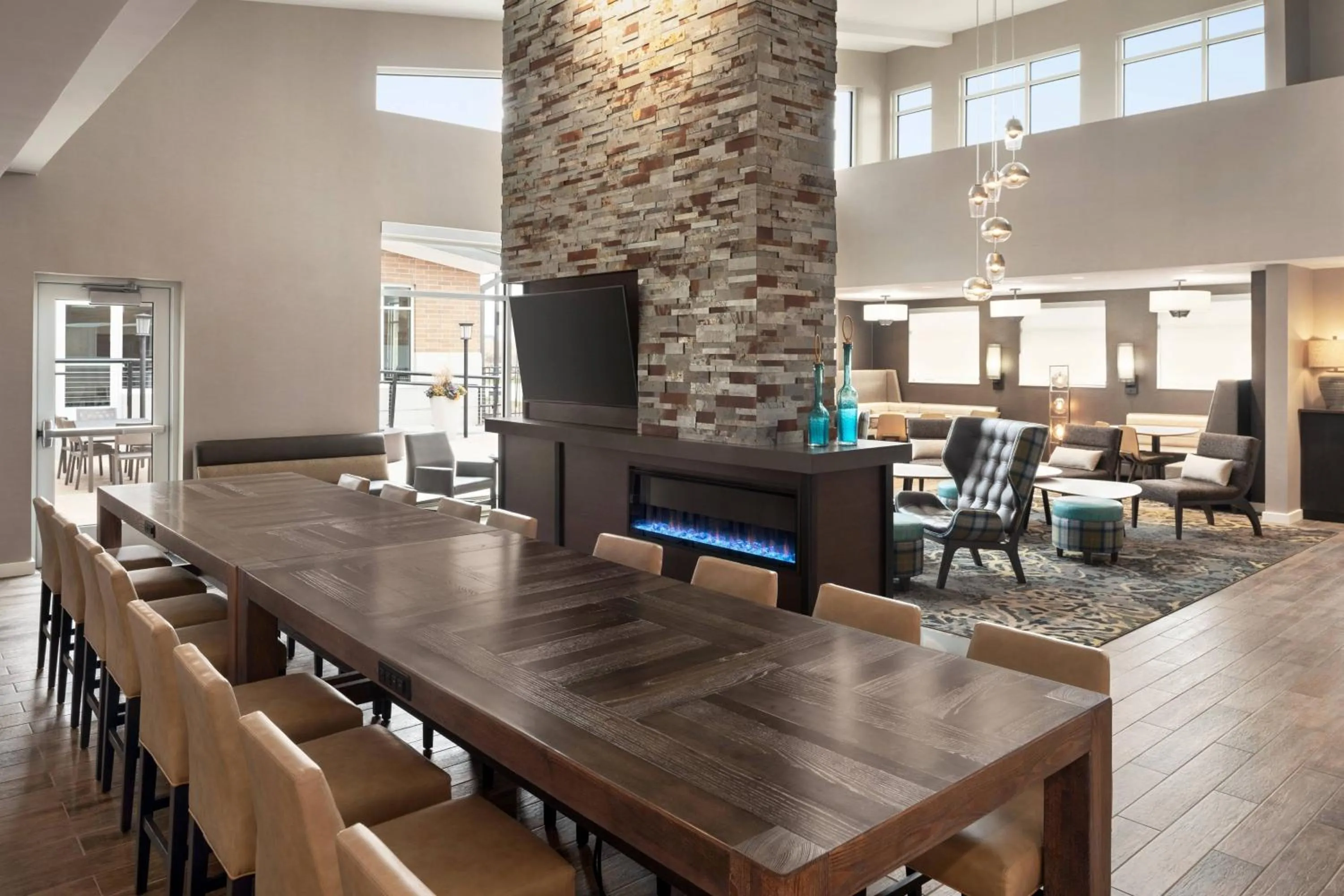 Lobby or reception in Residence Inn by Marriott Des Moines Ankeny
