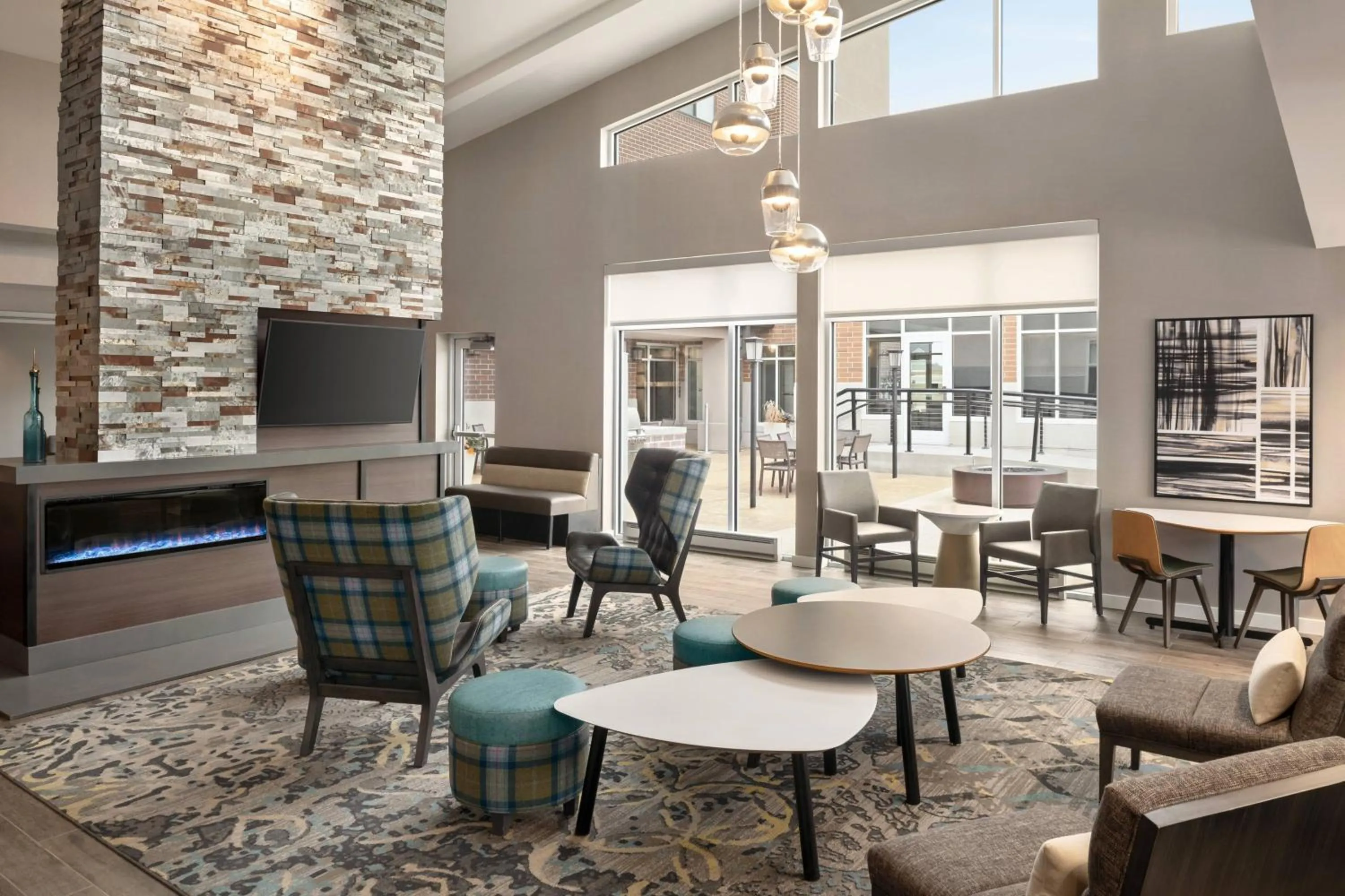 Lobby or reception in Residence Inn by Marriott Des Moines Ankeny