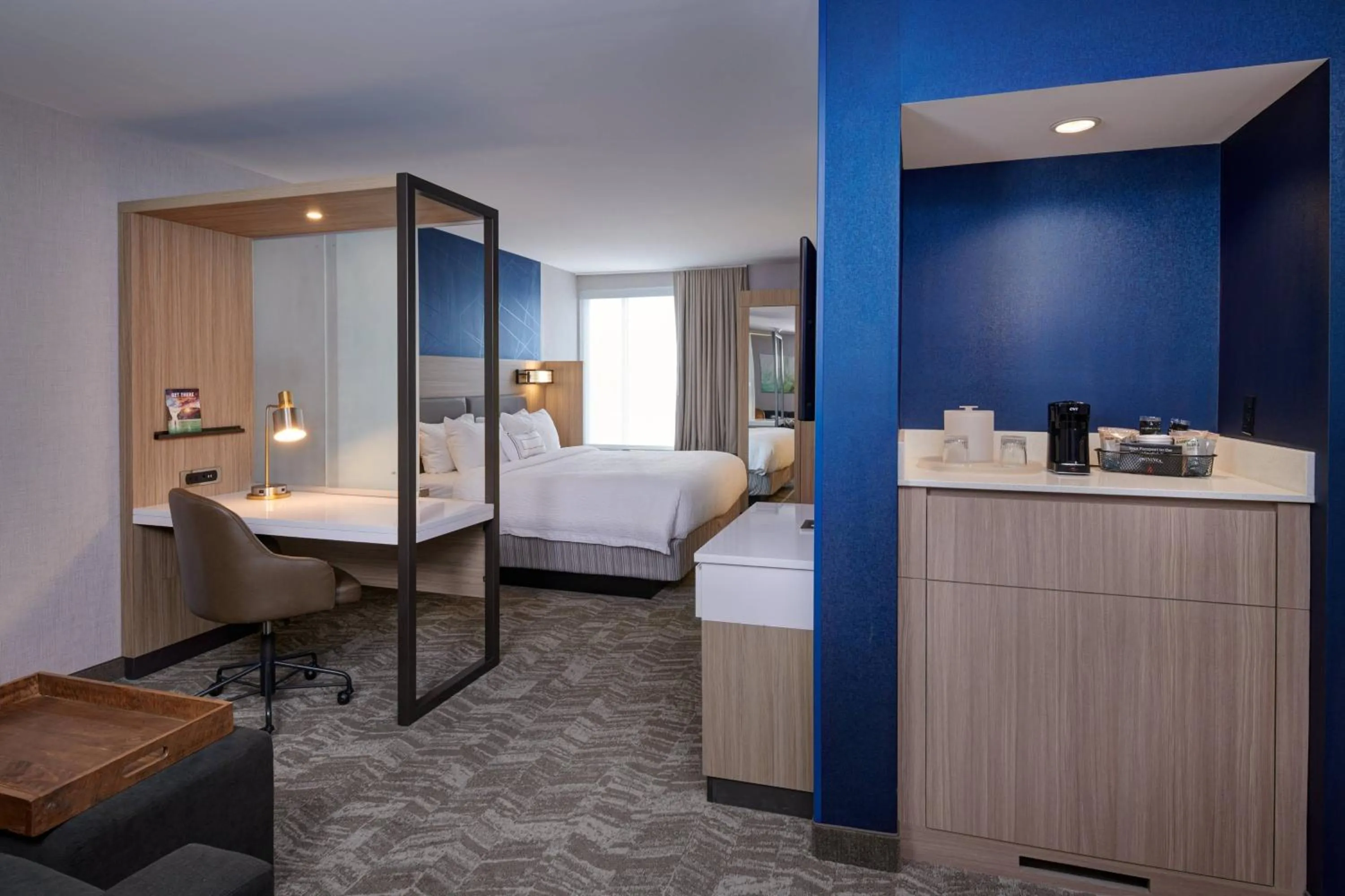 Bedroom, Bed in SpringHill Suites by Marriott Wixom Novi