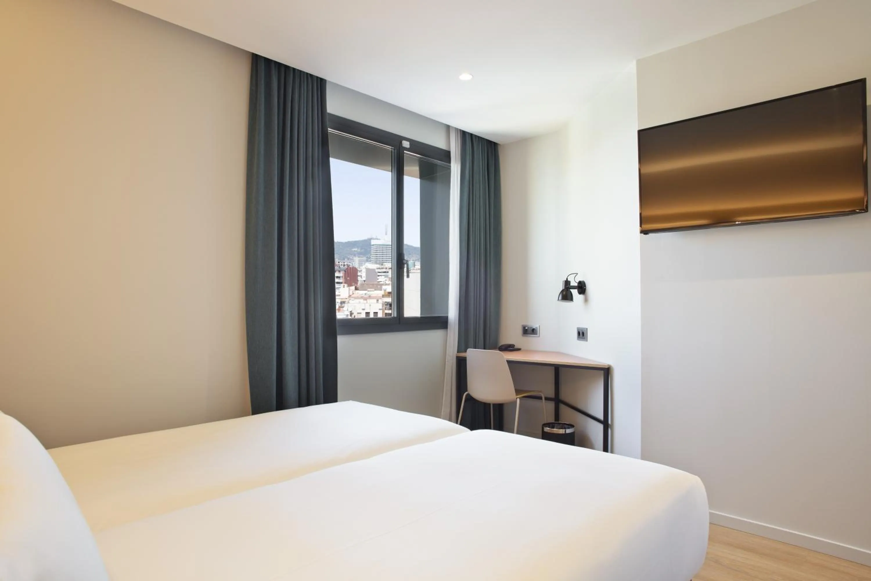 Bed in Hotel Brick Barcelona