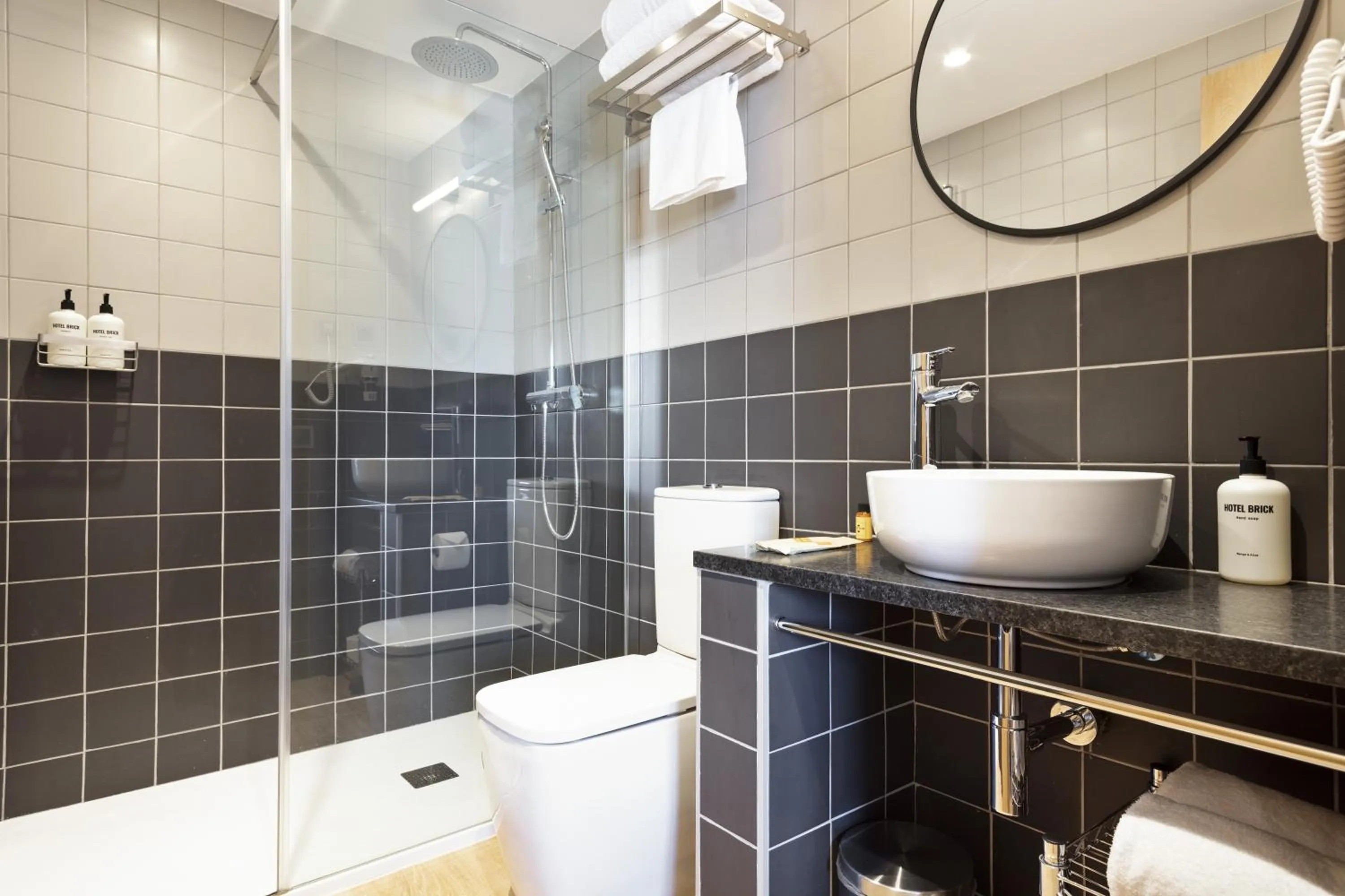 Bathroom in Hotel Brick Barcelona