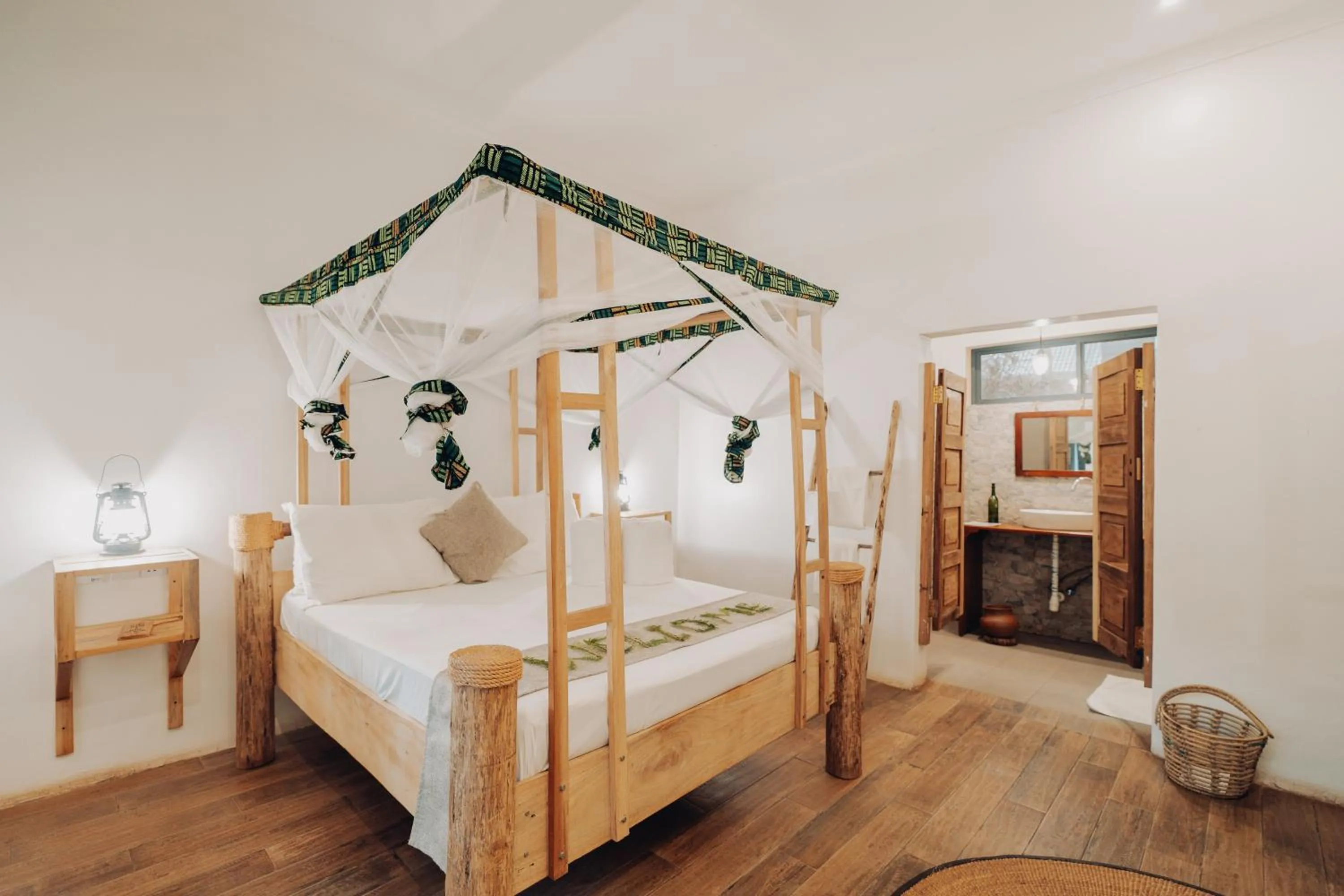 Bathroom, Bed in Chanya by Ardhi Africa