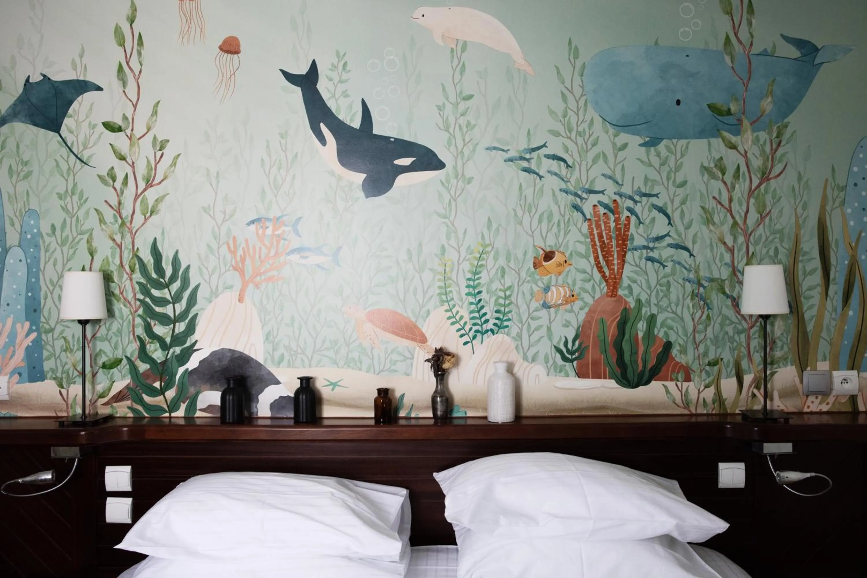 Bed in Hôtel La Villefromoy