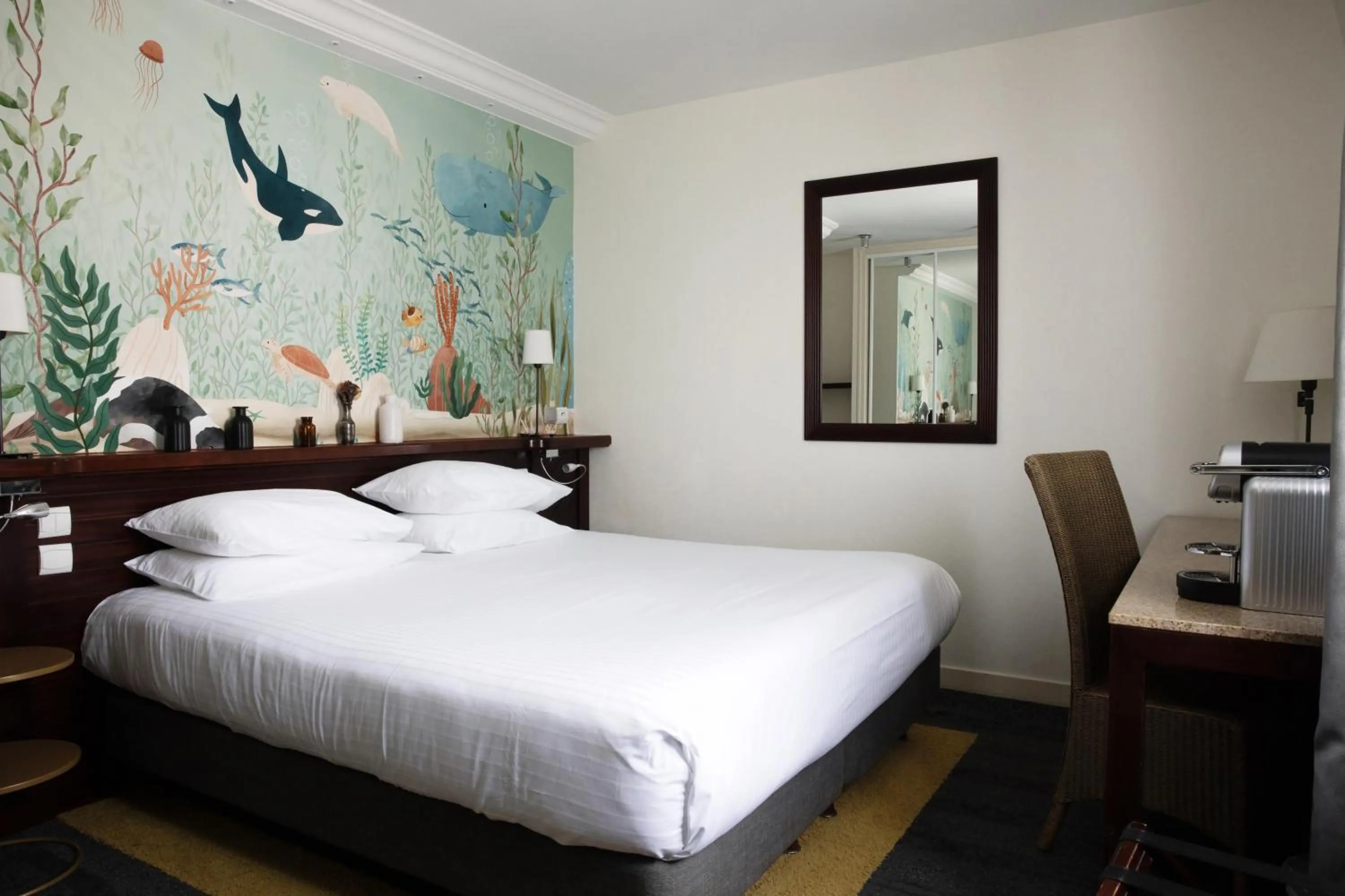 Bed in Hôtel La Villefromoy