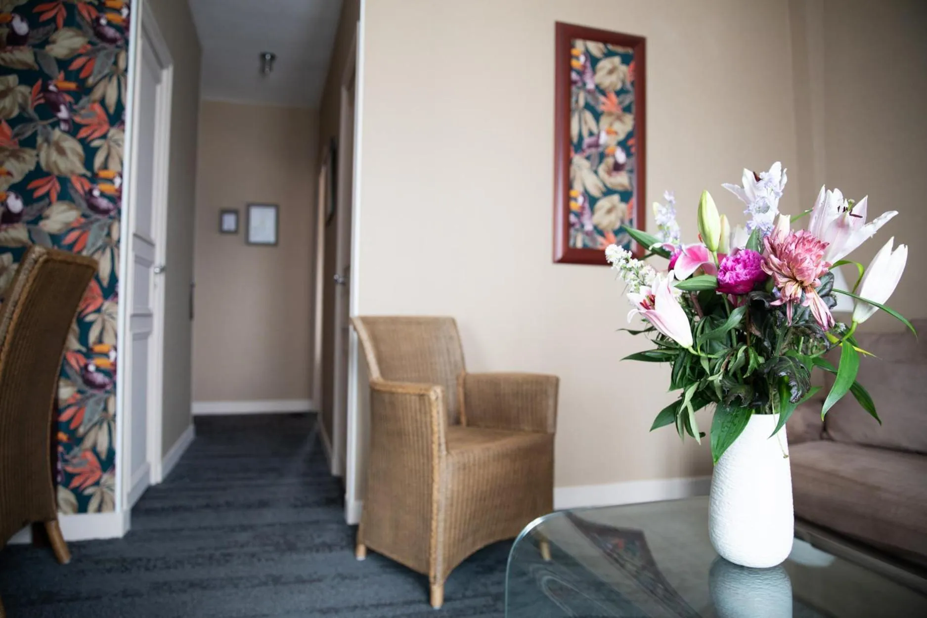 Living room in Hôtel La Villefromoy
