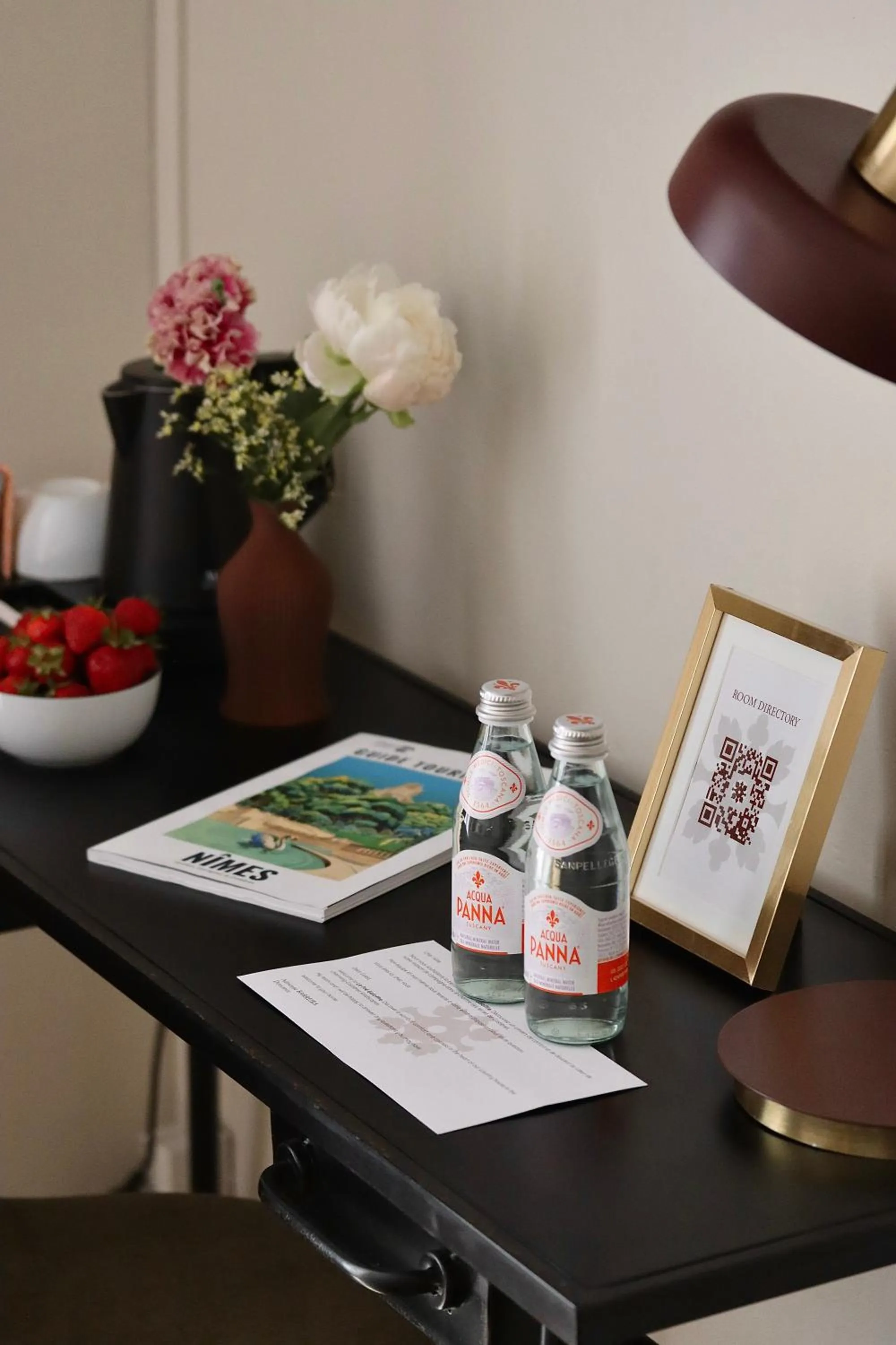 Decorative detail in Hôtel Le Pré Galoffre