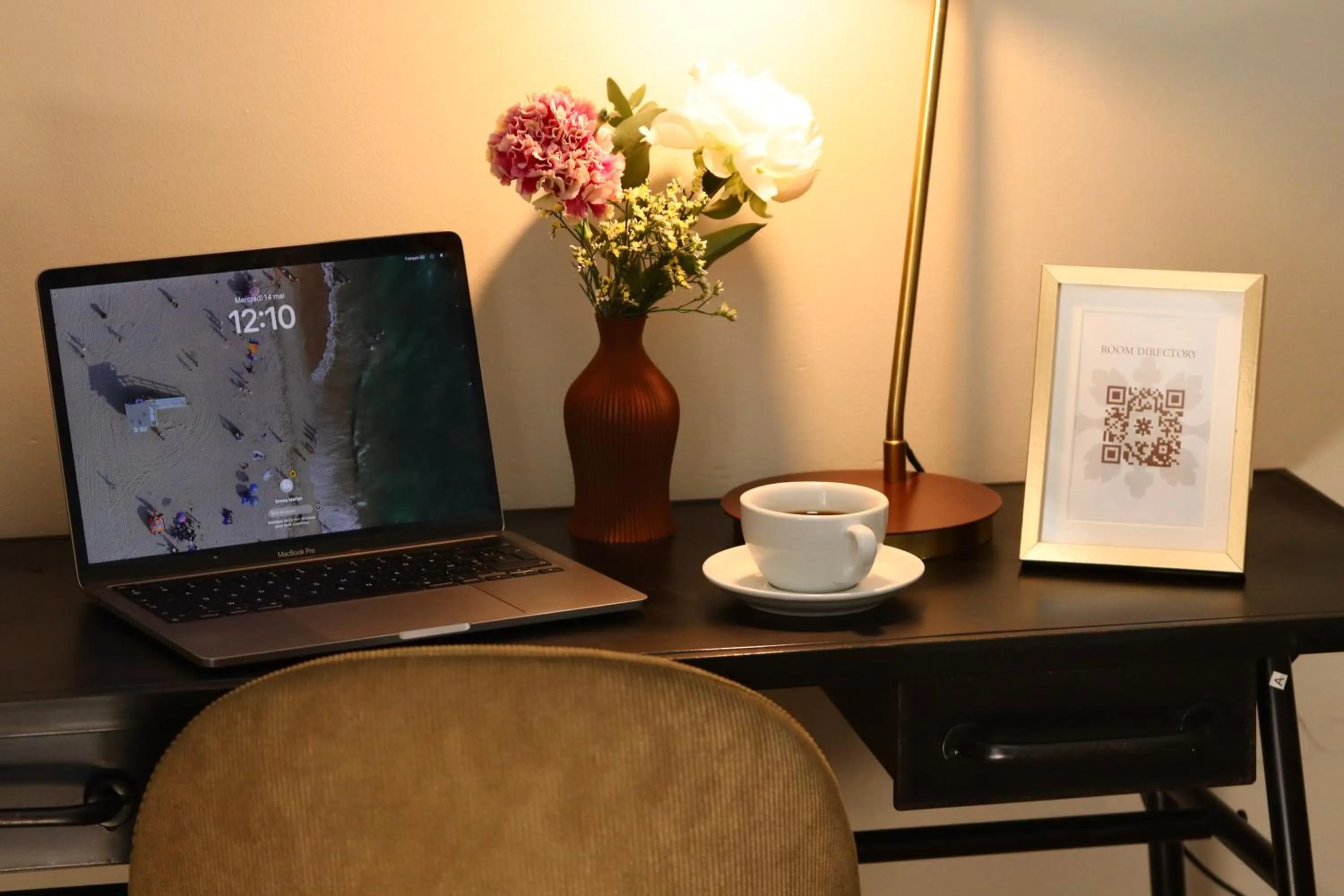 Decorative detail in Hôtel Le Pré Galoffre