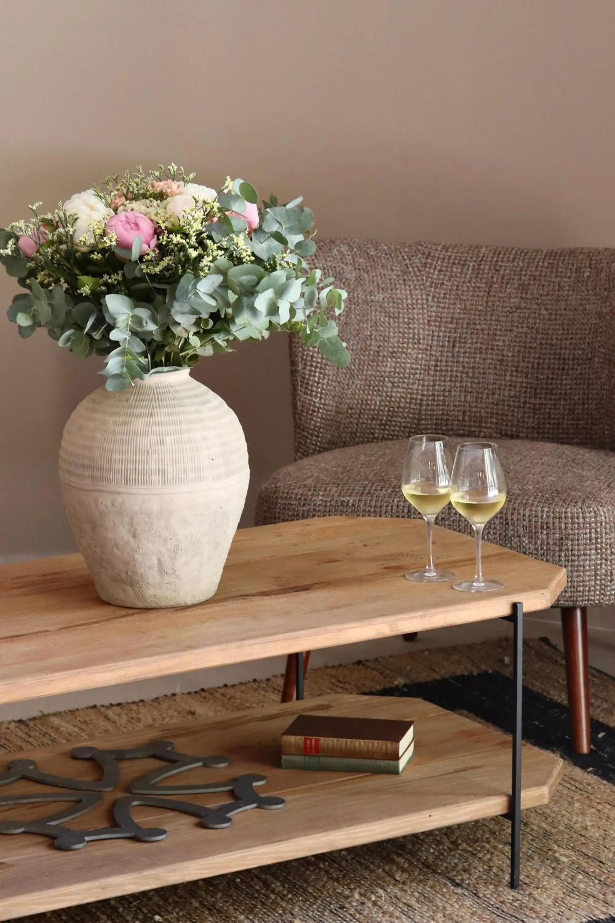 Living room in Hôtel Le Pré Galoffre