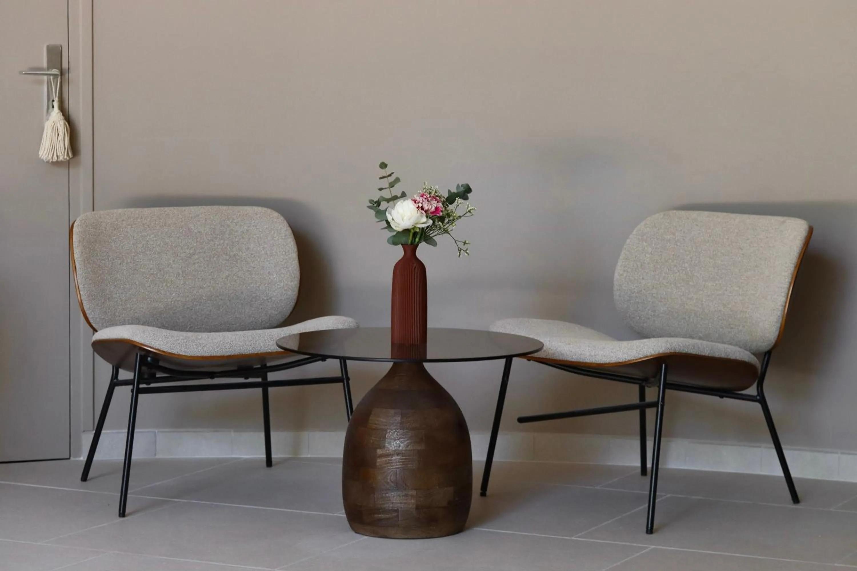 Living room in Hôtel Le Pré Galoffre