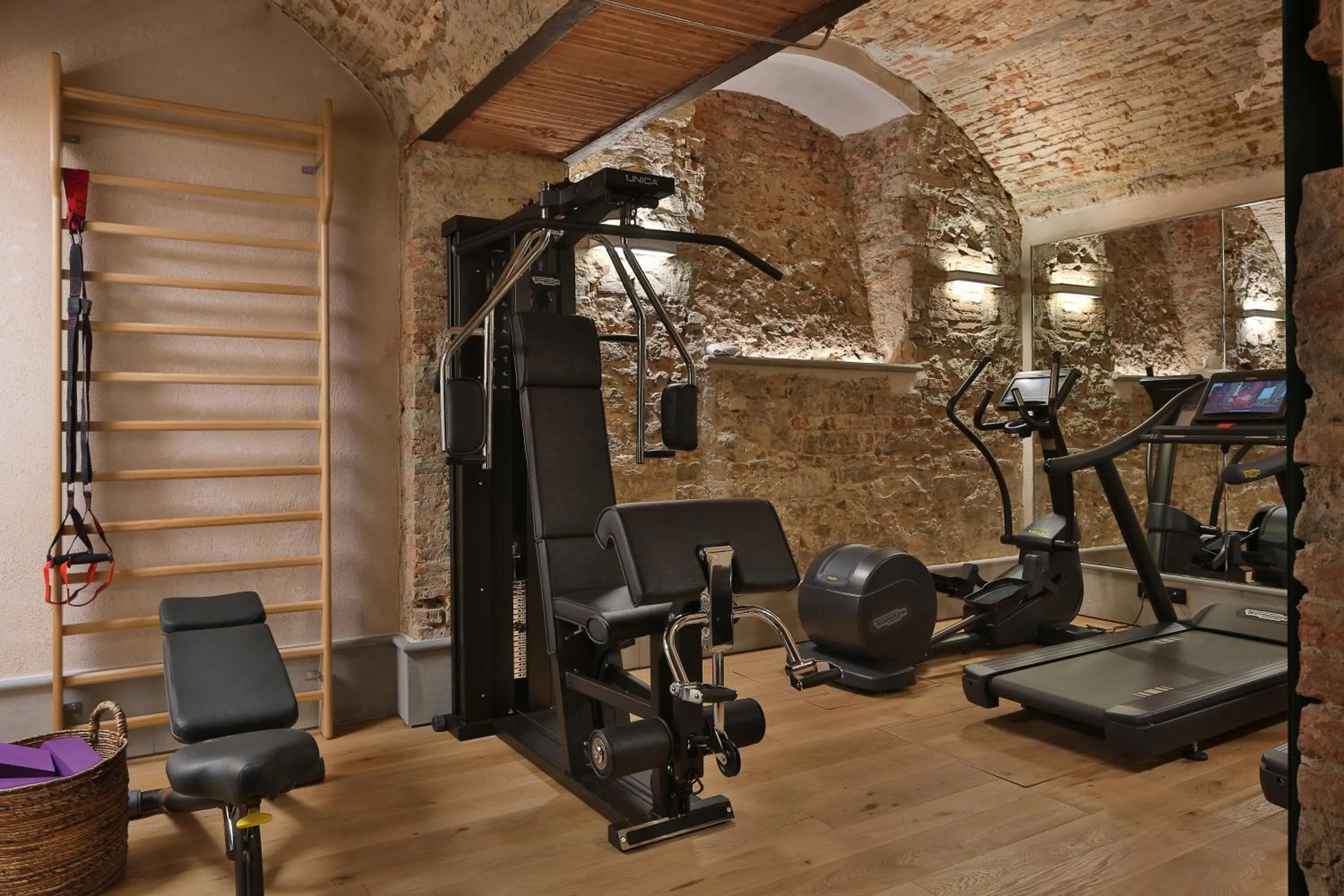 Fitness centre/facilities in Hotel Calimala Florence
