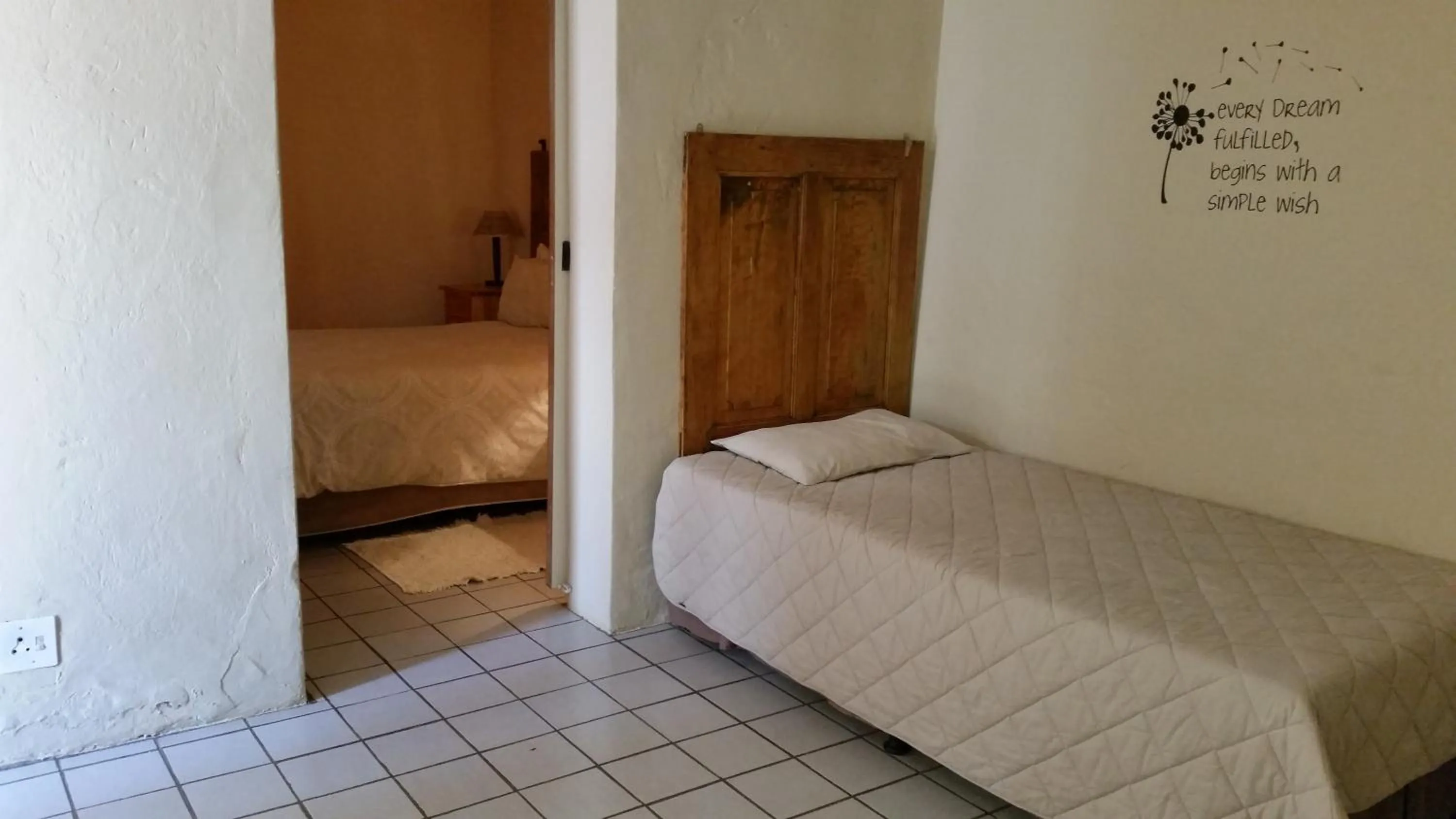 Bed in Calvinia Guesthouse