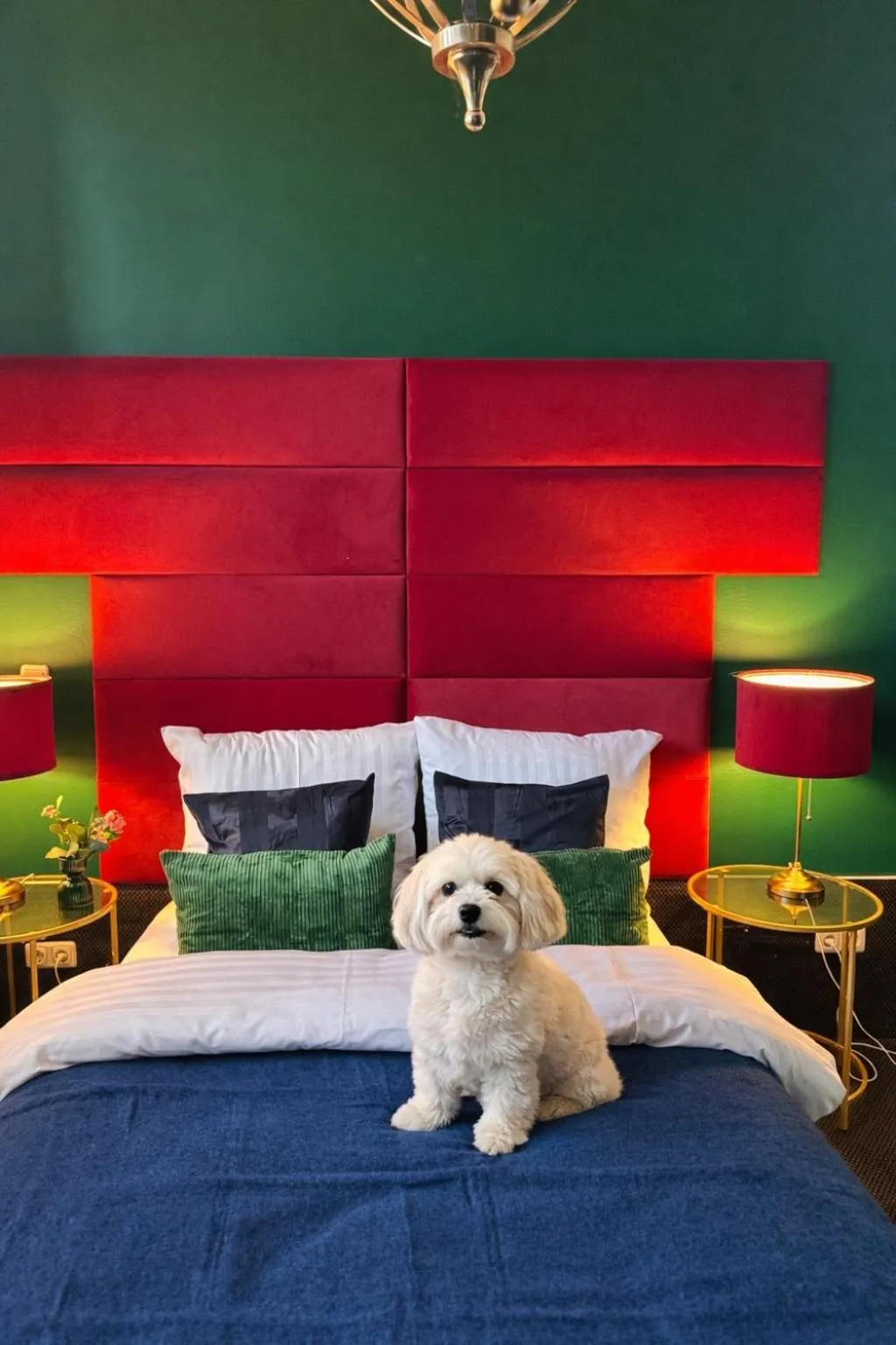 Bed in Sleephotels Suite Garde