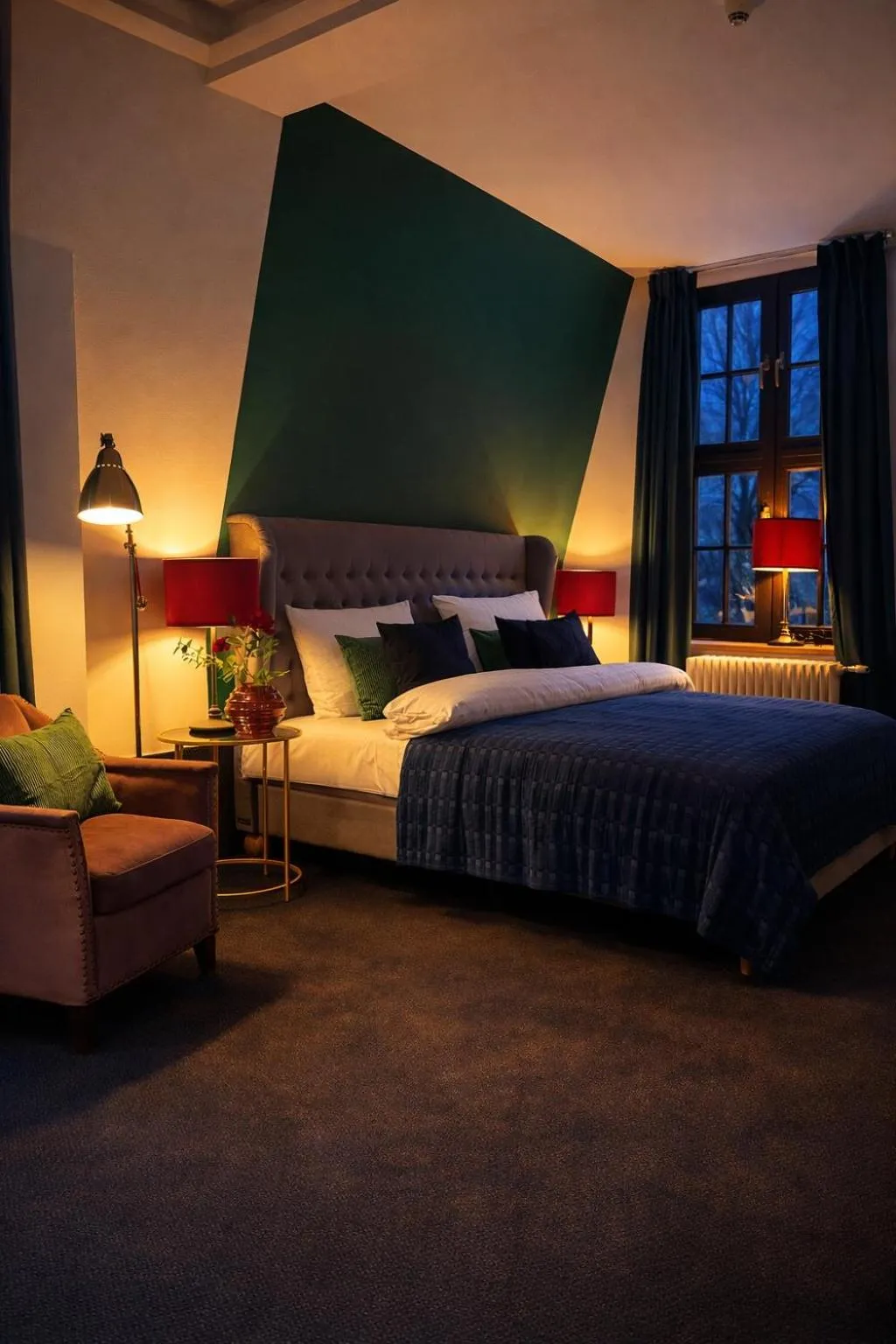 Bed in Sleephotels Suite Garde