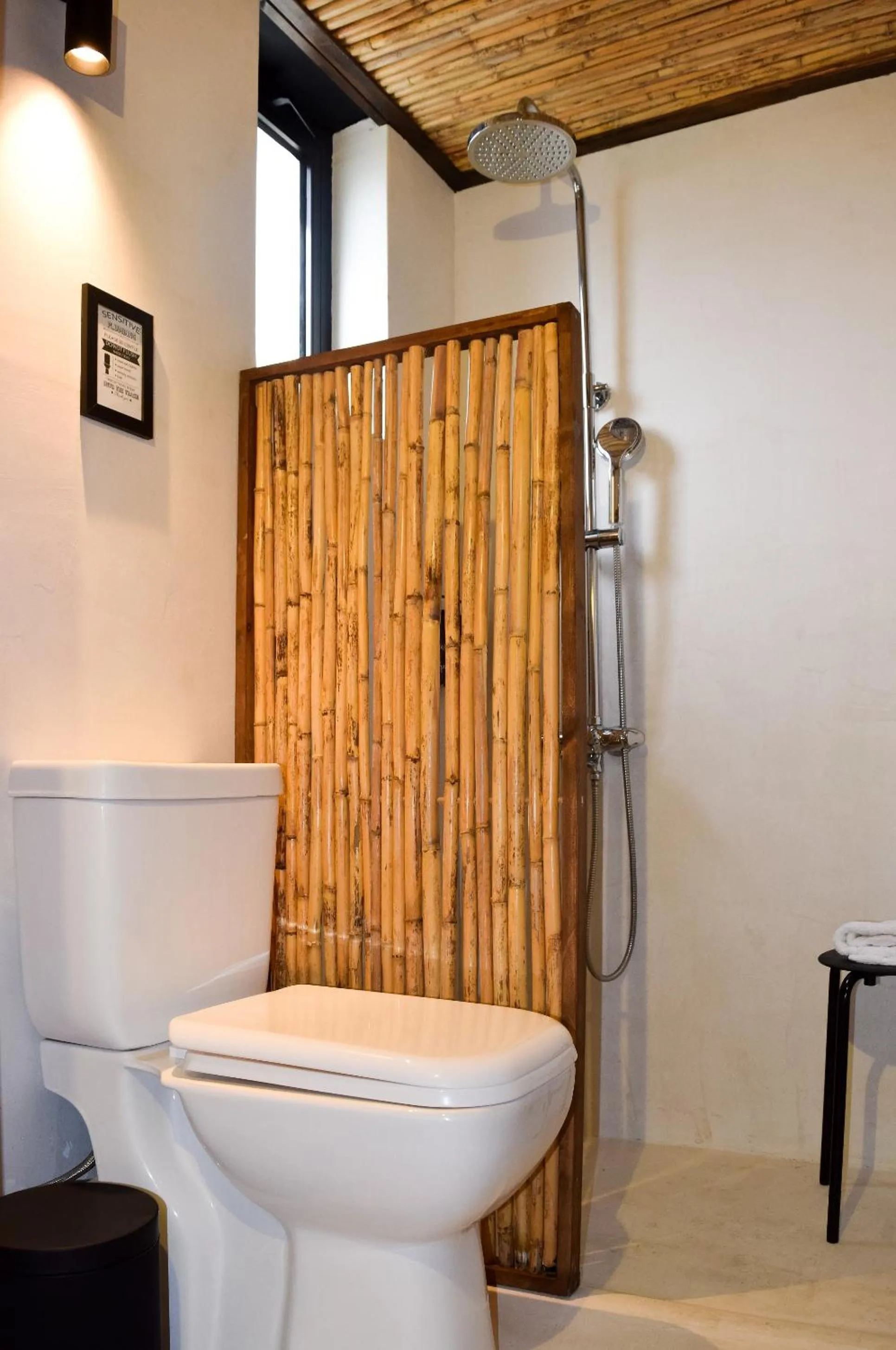 Bathroom in Kanso Rooms