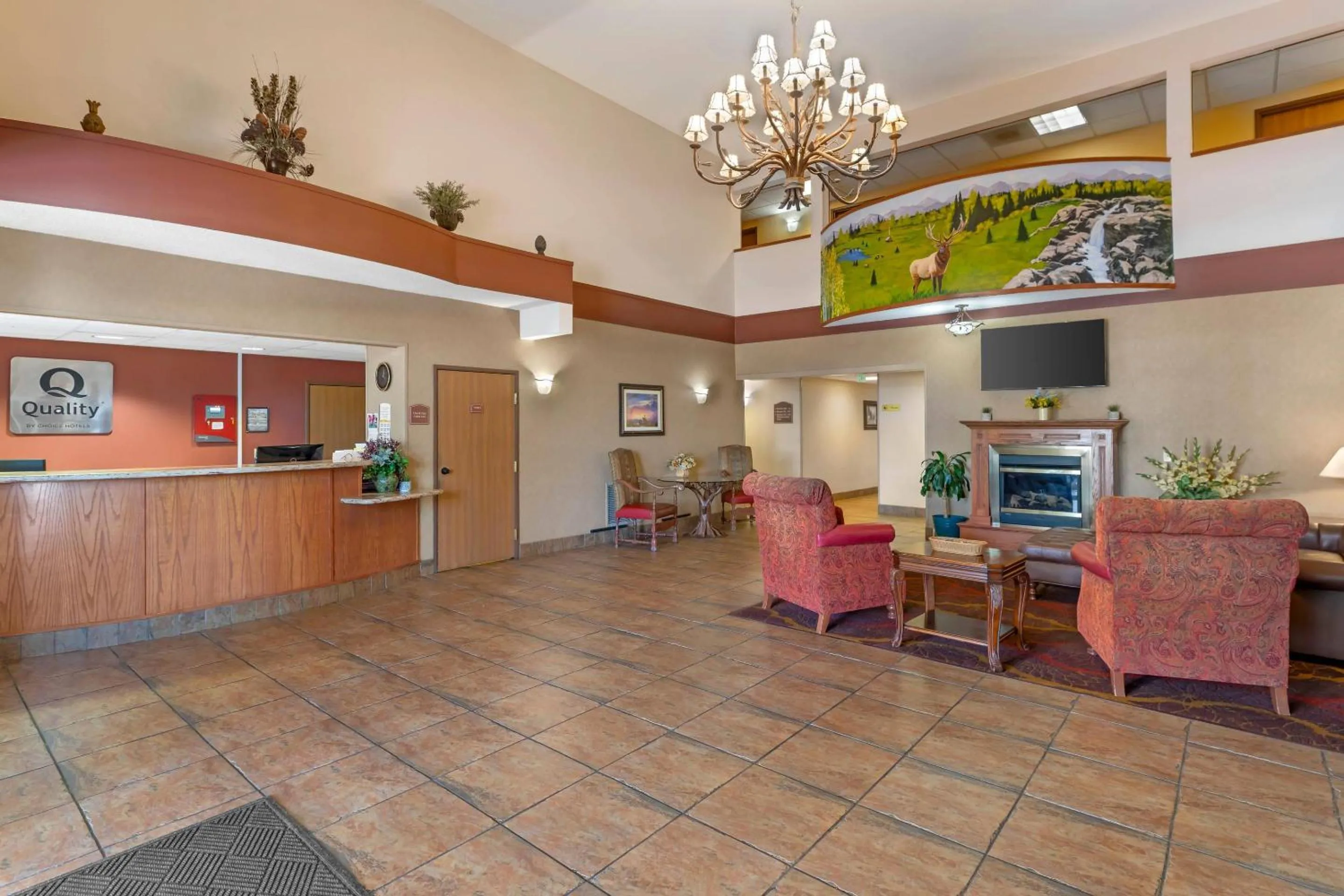 Lobby or reception in Quality Inn & Suites Wellington - Fort Collins