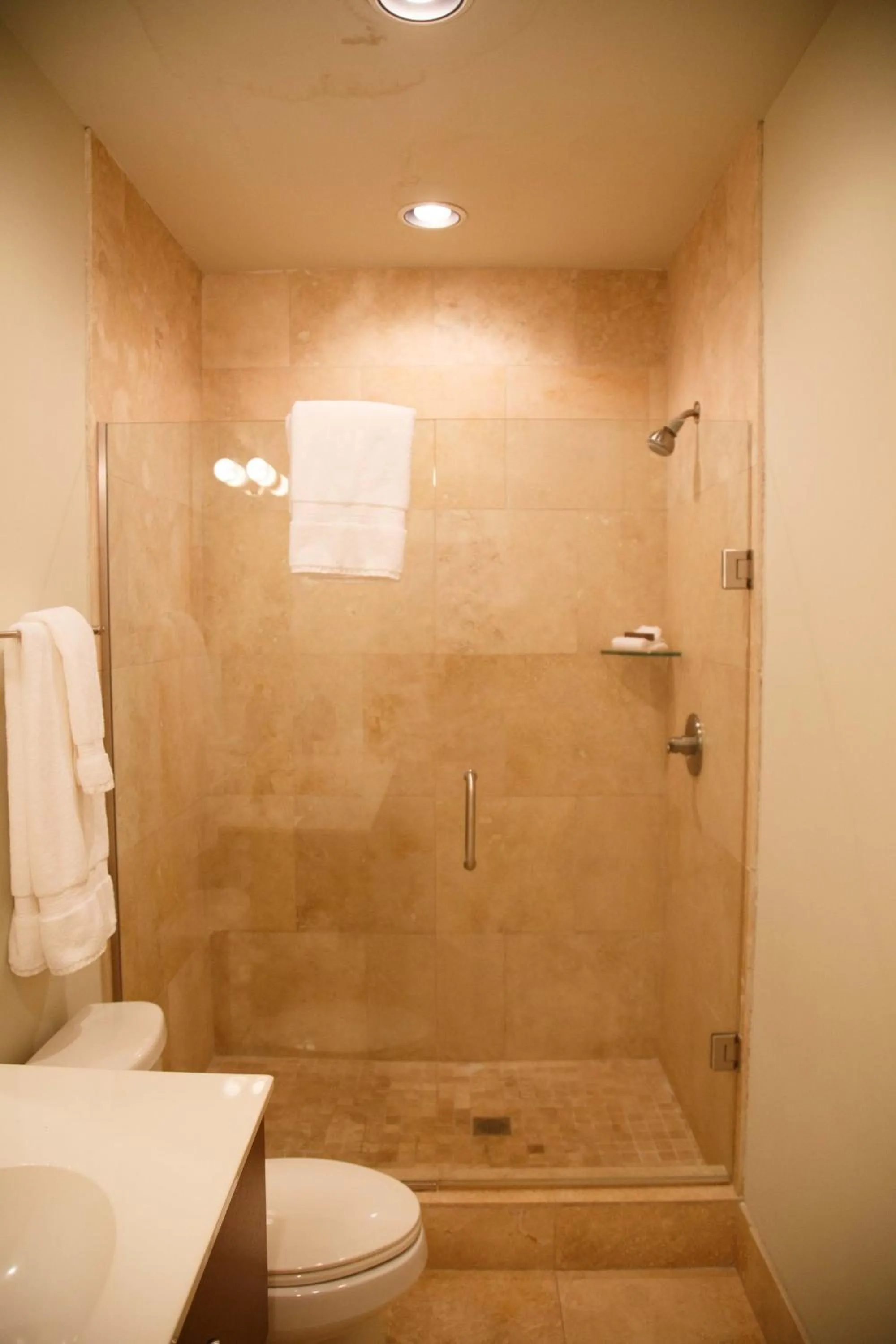 Shower in The Lofts at the Five & DIme