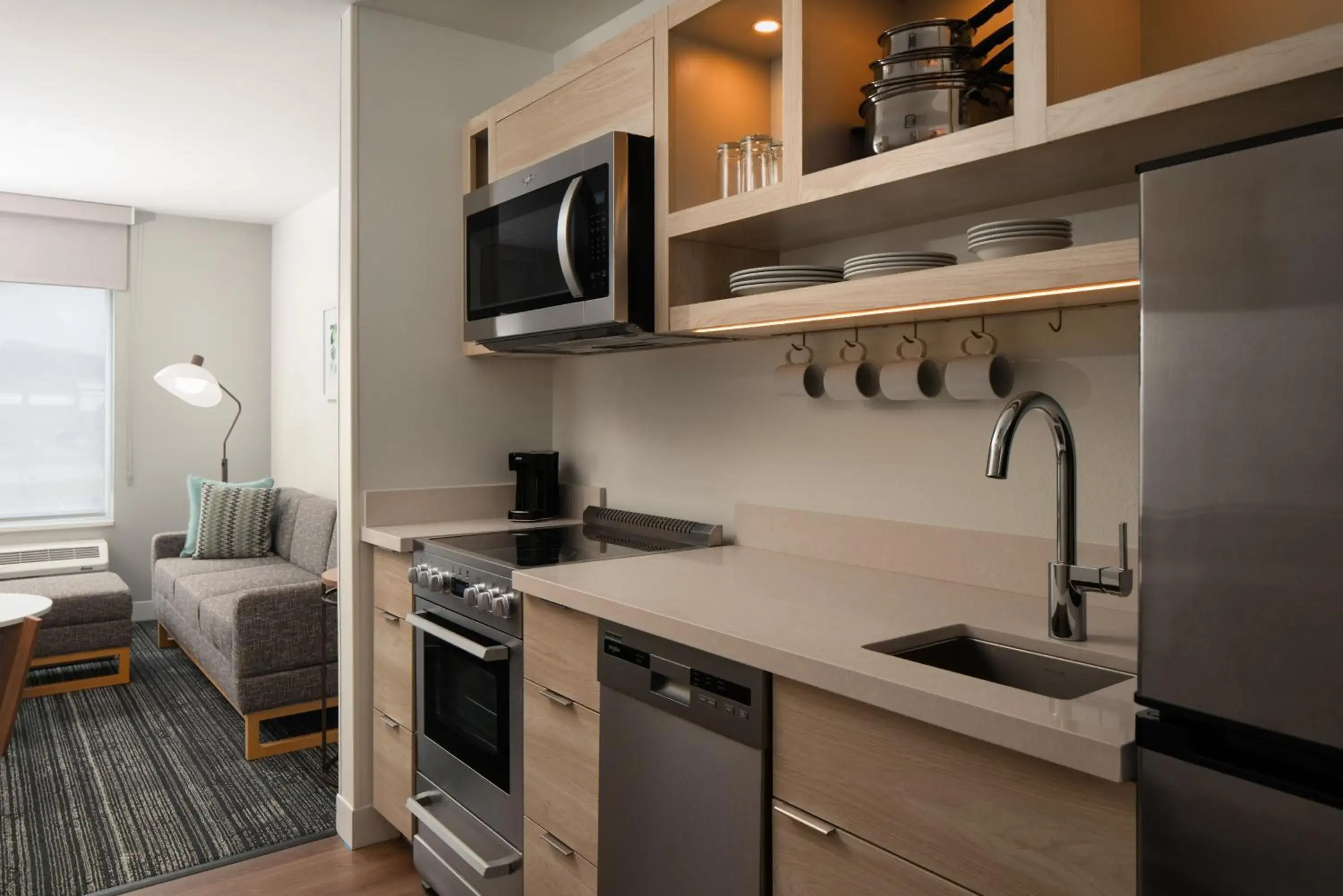 One-Bedroom Queen Suite with Sofa Bed in TownePlace Suites by Marriott Allentown West One-Bedroom Queen Suite with Sofa Bed in TownePlace Suites by Marriott Allentown West