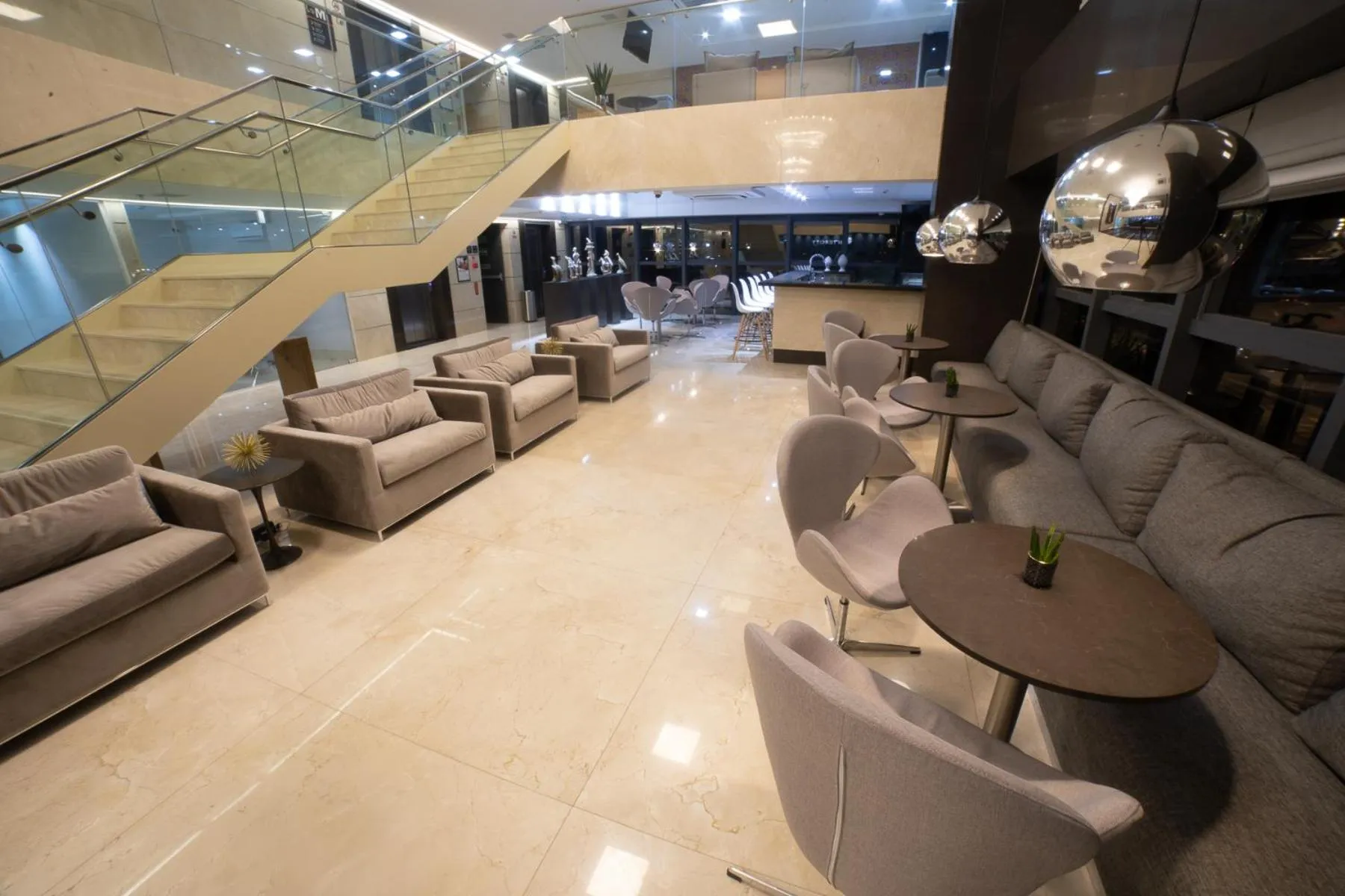 Lobby or reception in Intercity Campina Grande Citymix