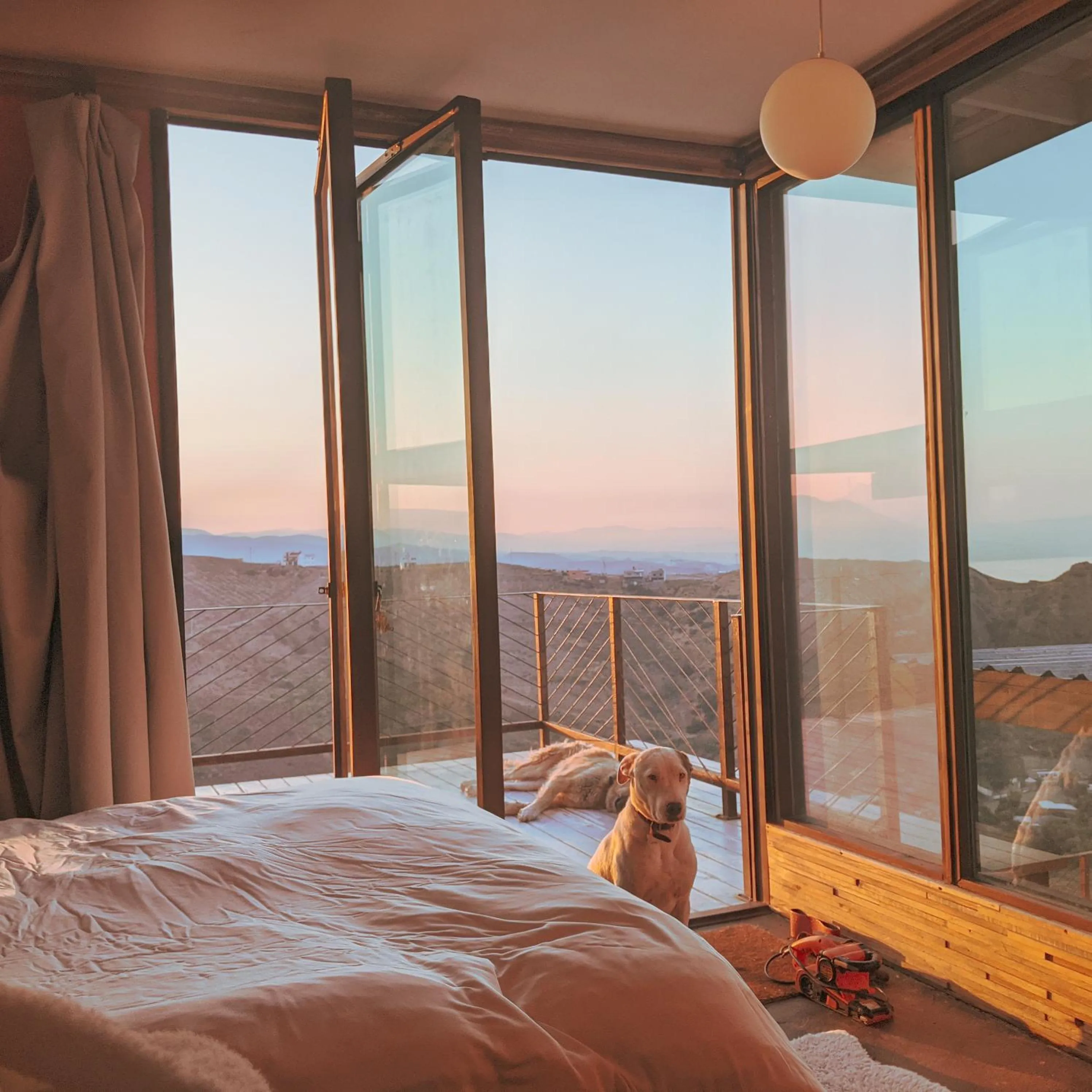 Sunset, Bed in Native Residence