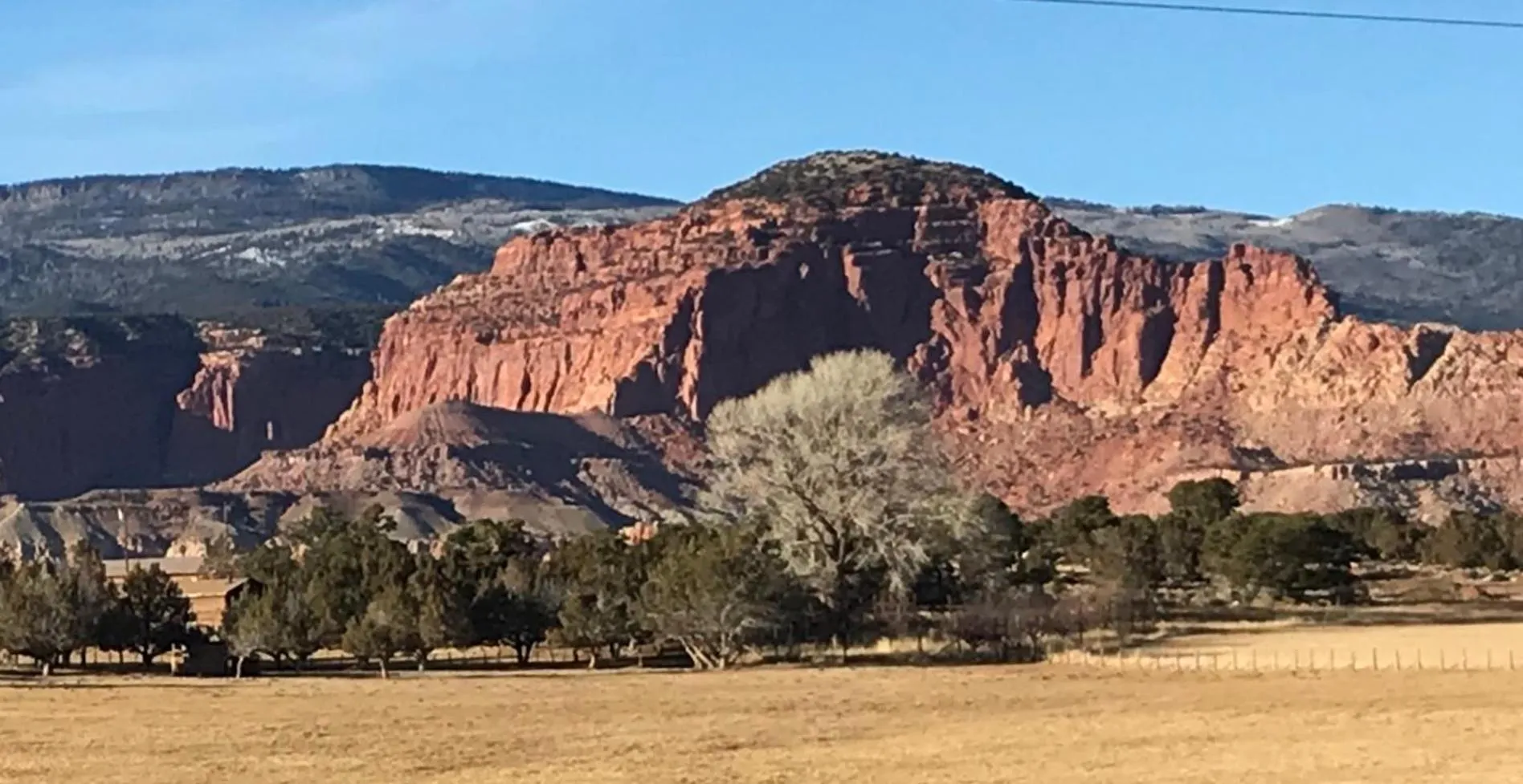 Mountain view in Red Sands Hotel