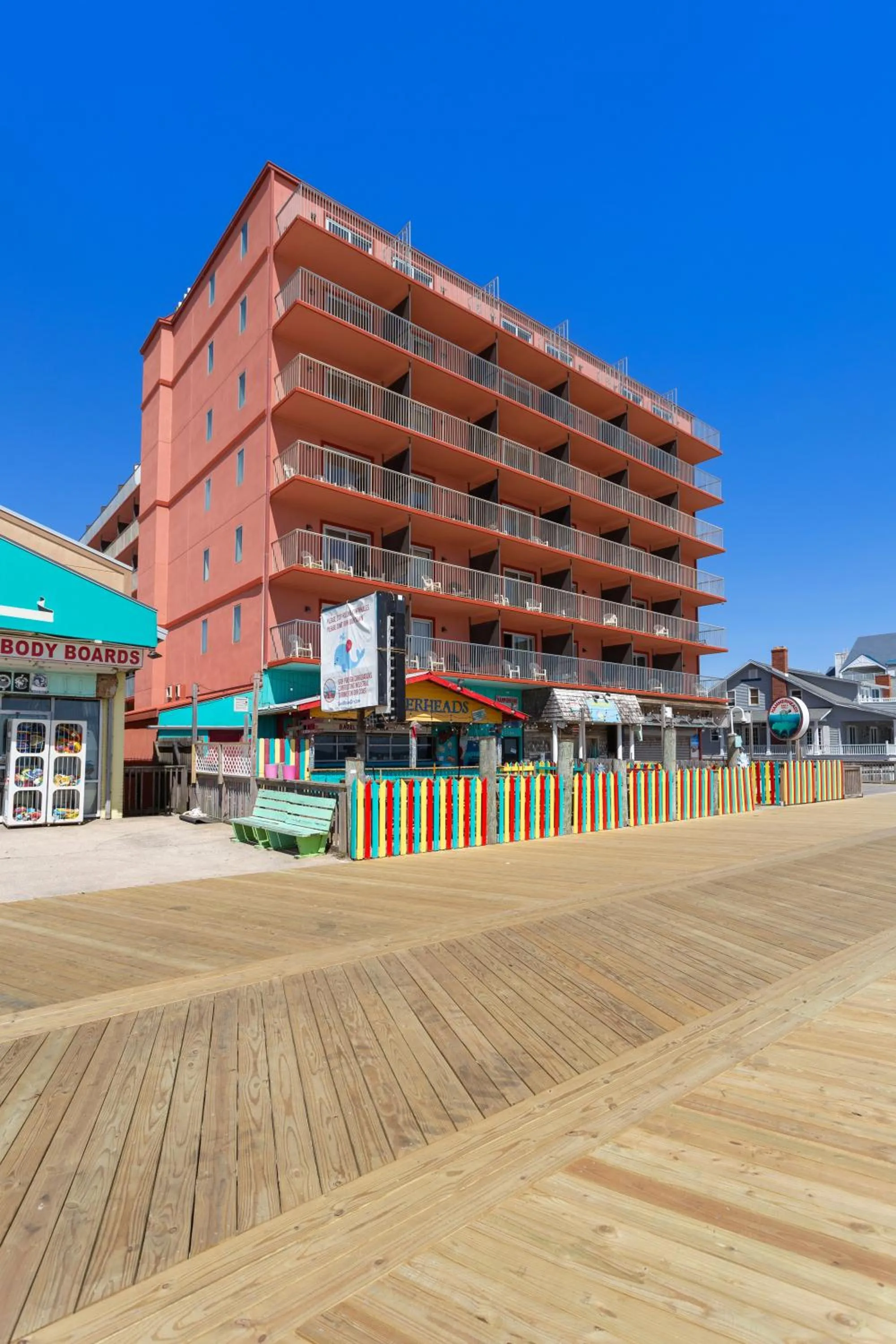 Property building in Americana Hotel Boardwalk