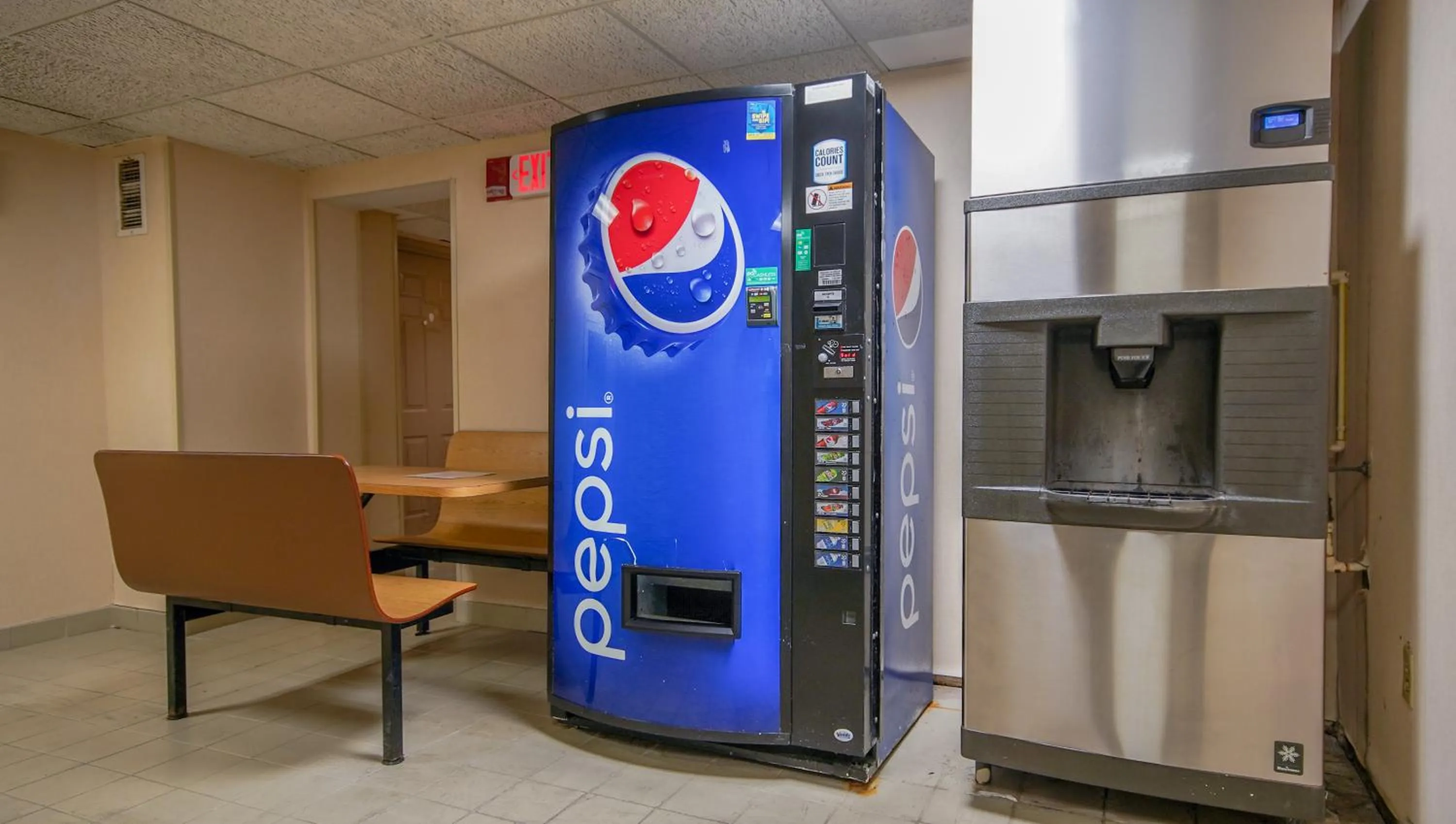vending machine in Americana Hotel Boardwalk