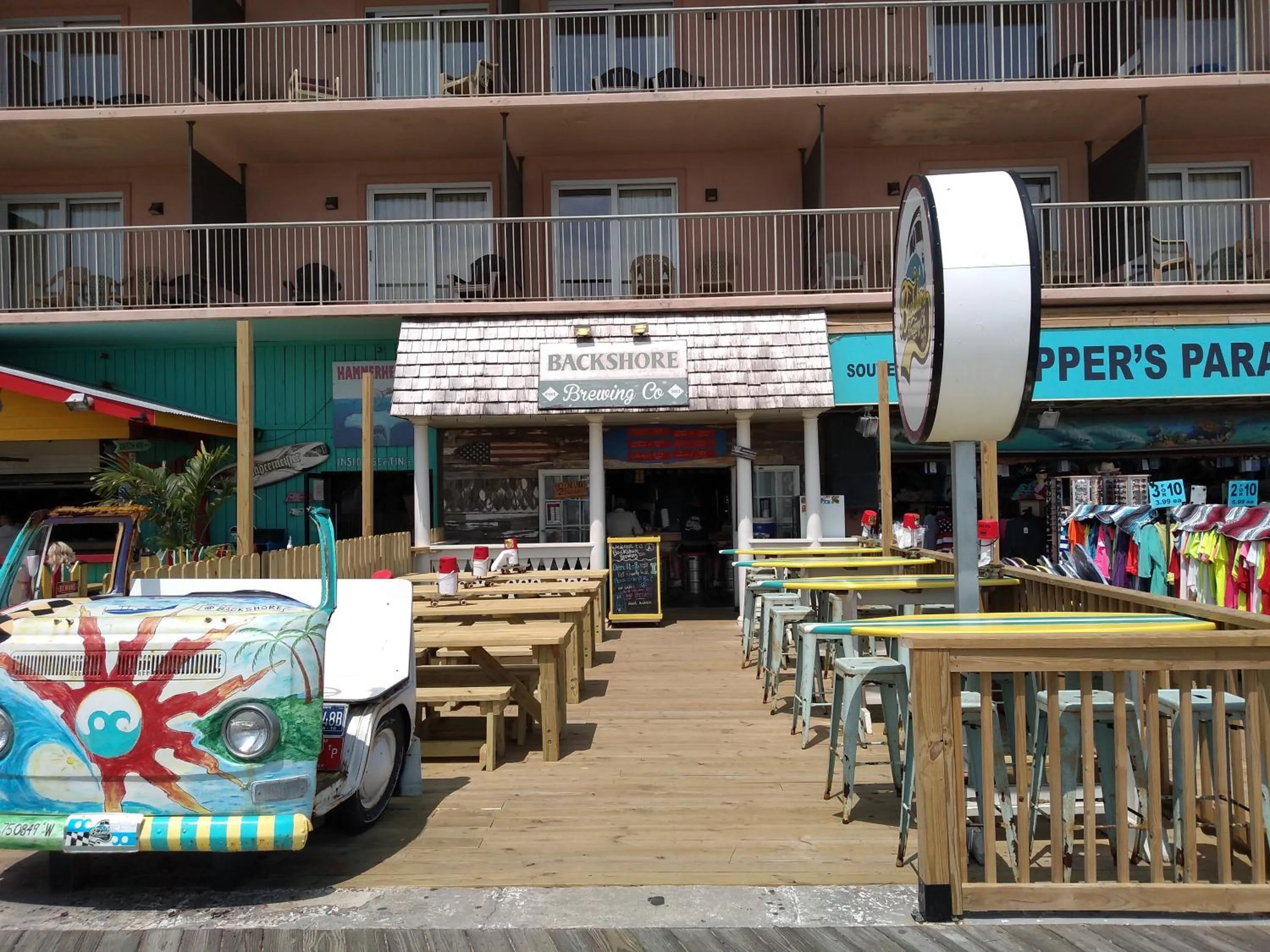 Restaurant/places to eat in Americana Hotel Boardwalk