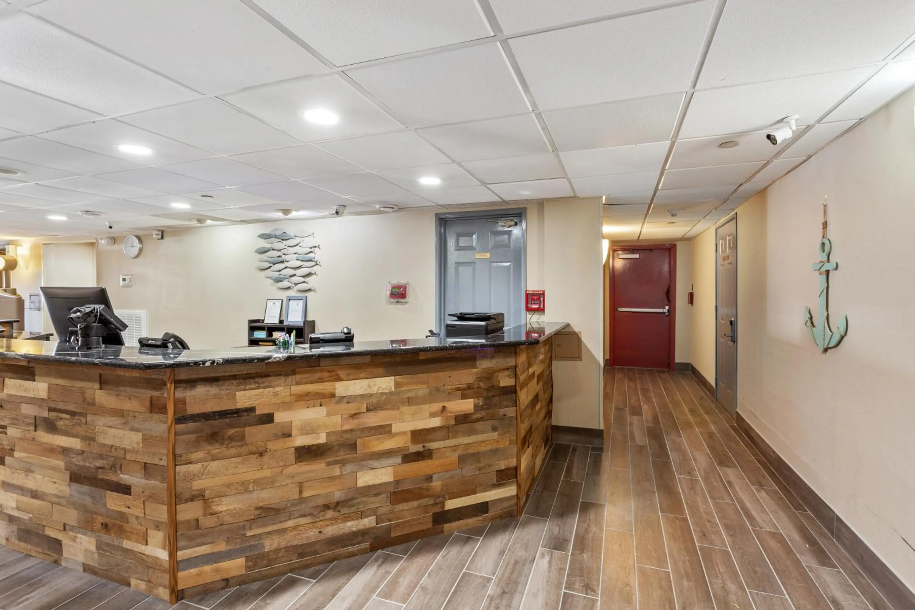 Facade/entrance in Americana Hotel Boardwalk