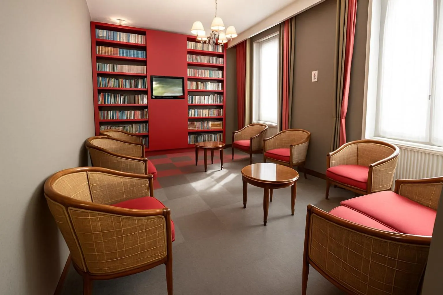 Library in Hôtel Albert Elisabeth Gare SNCF