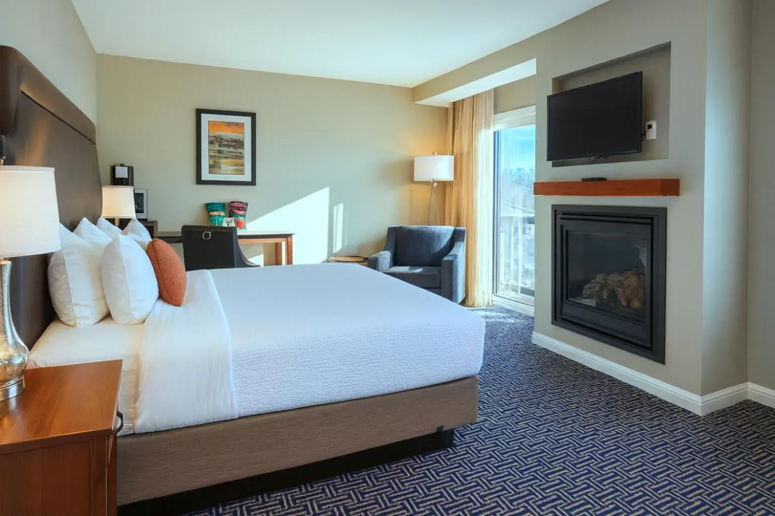 King Studio: City View in Inn at Nye Beach King Studio: City View in Inn at Nye Beach