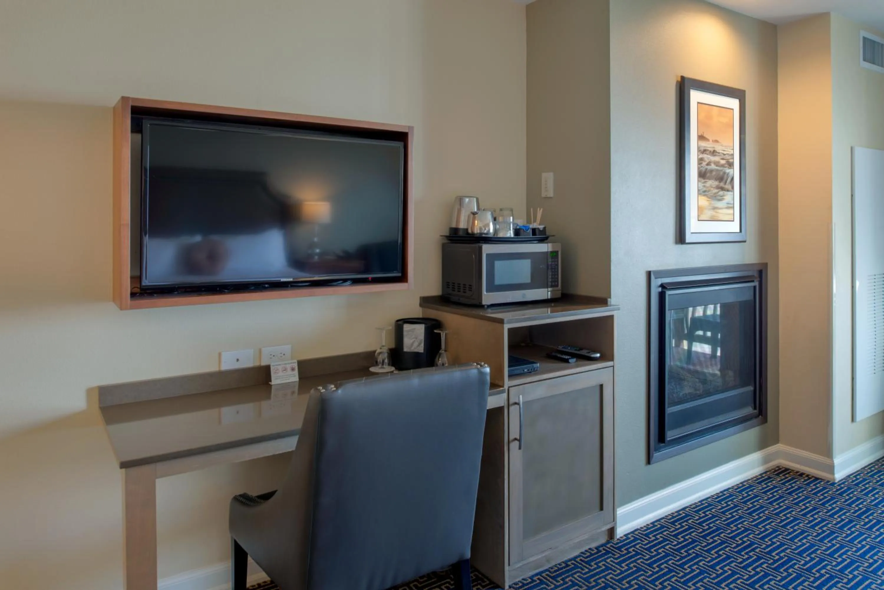 Seating area in Inn at Nye Beach