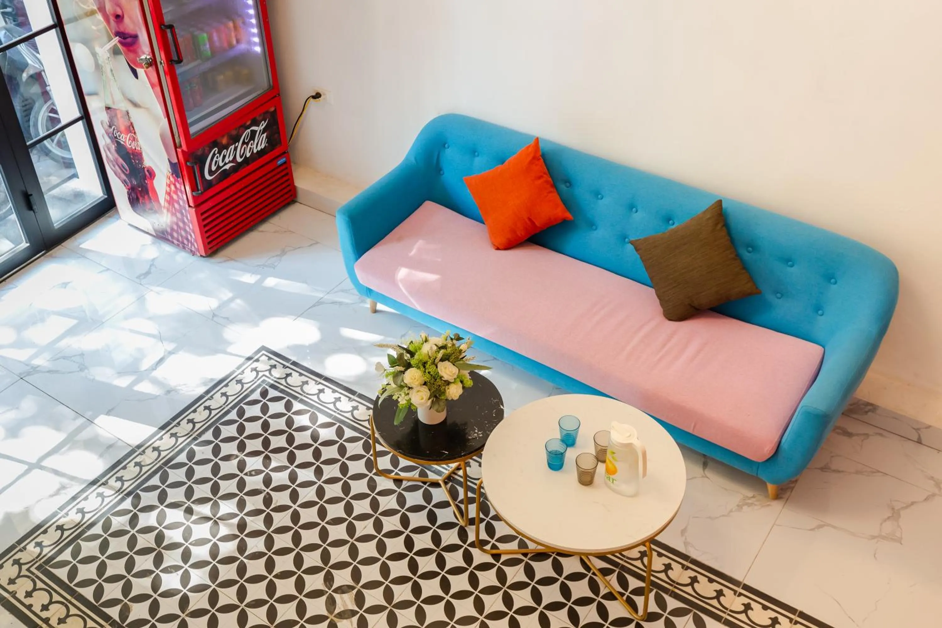 Seating area in The Poppy Villa & Hotel