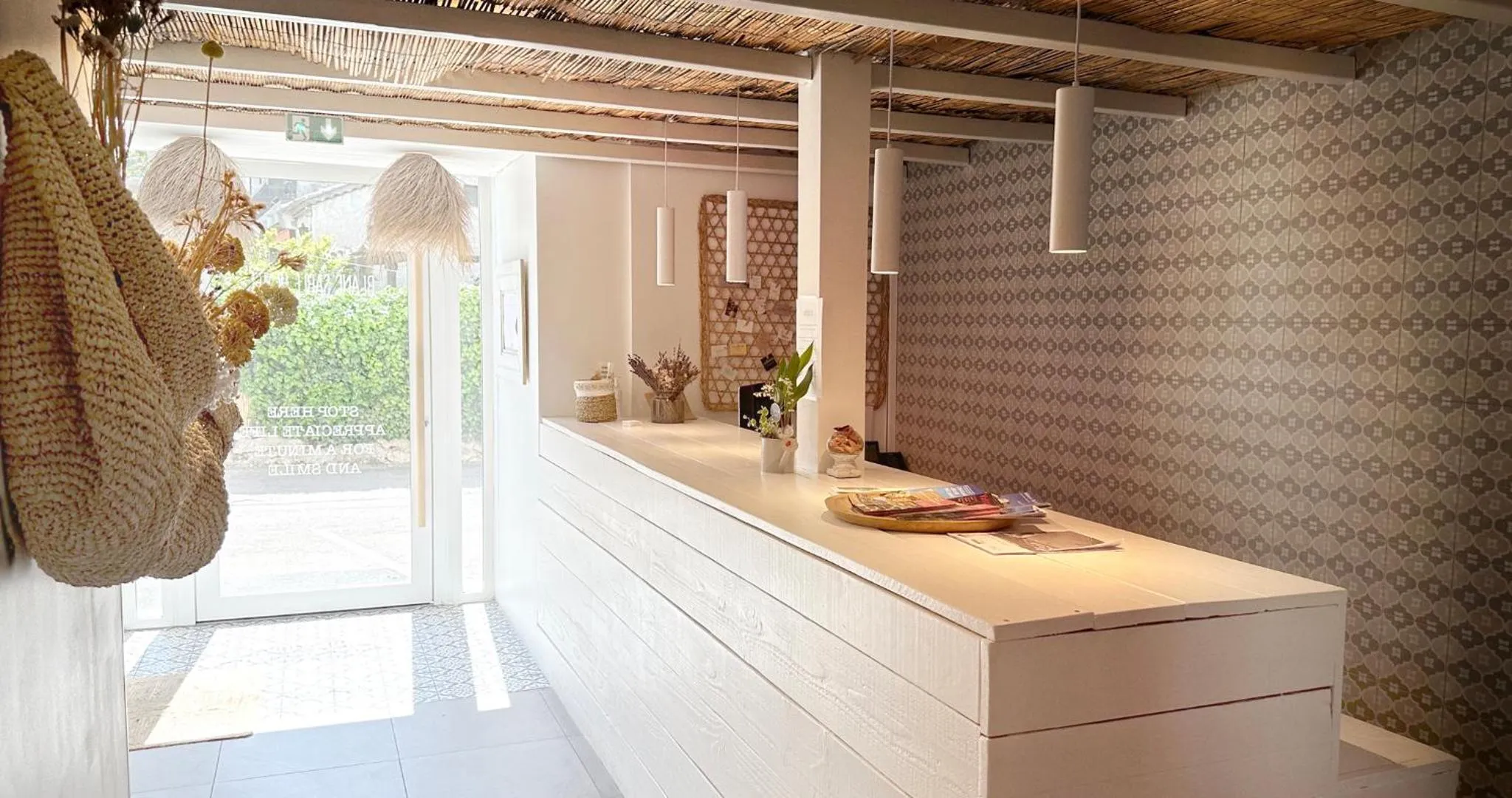 Lobby or reception in Blanc Sable Hôtel