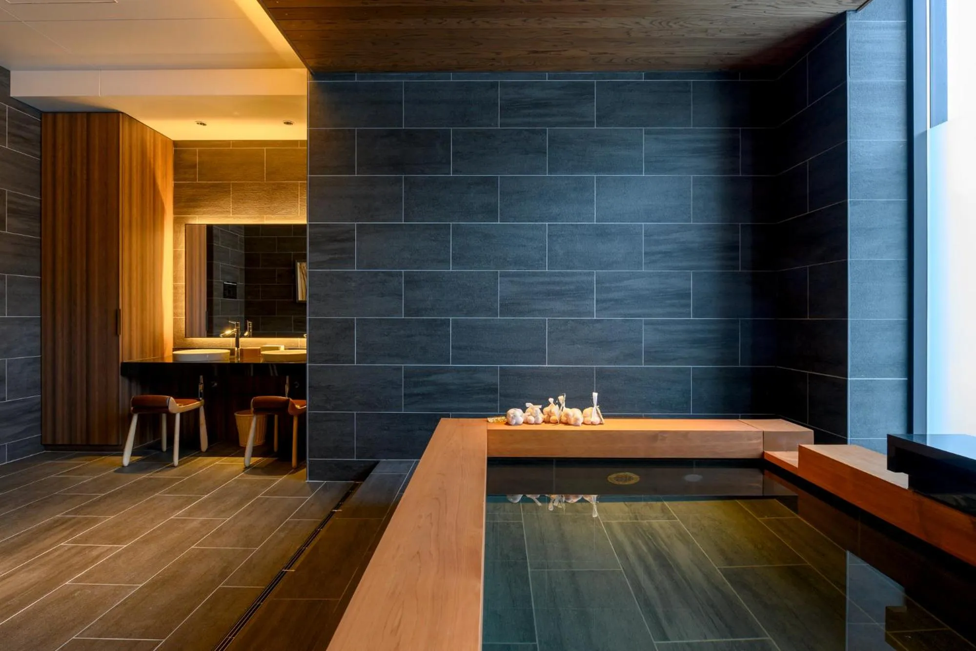 Hot Spring Bath in Yu Kiroro, Ski-in Ski-out Luxury Residences