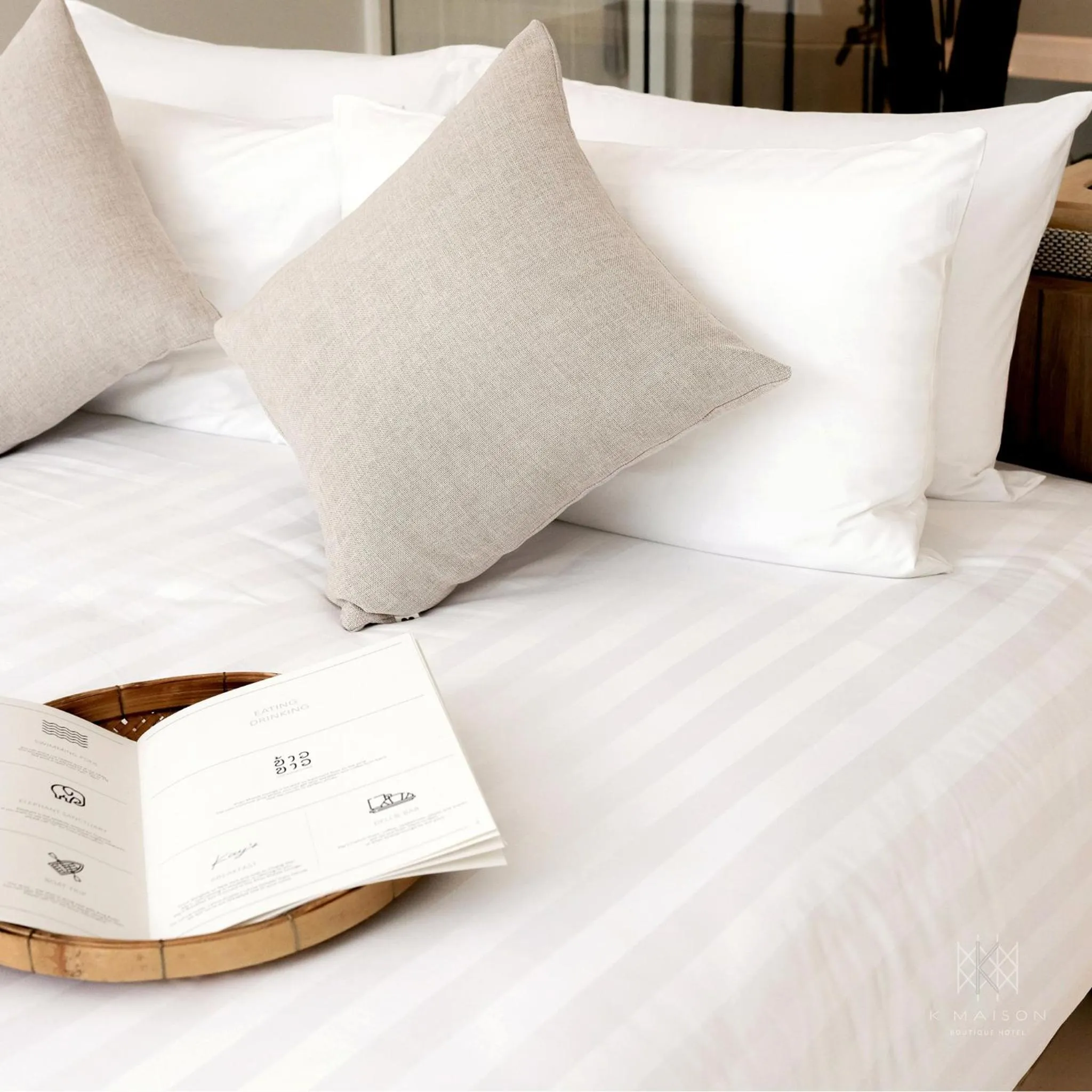 Bed in K Maison Lanna Boutique Hotel-SHA Plus Certified