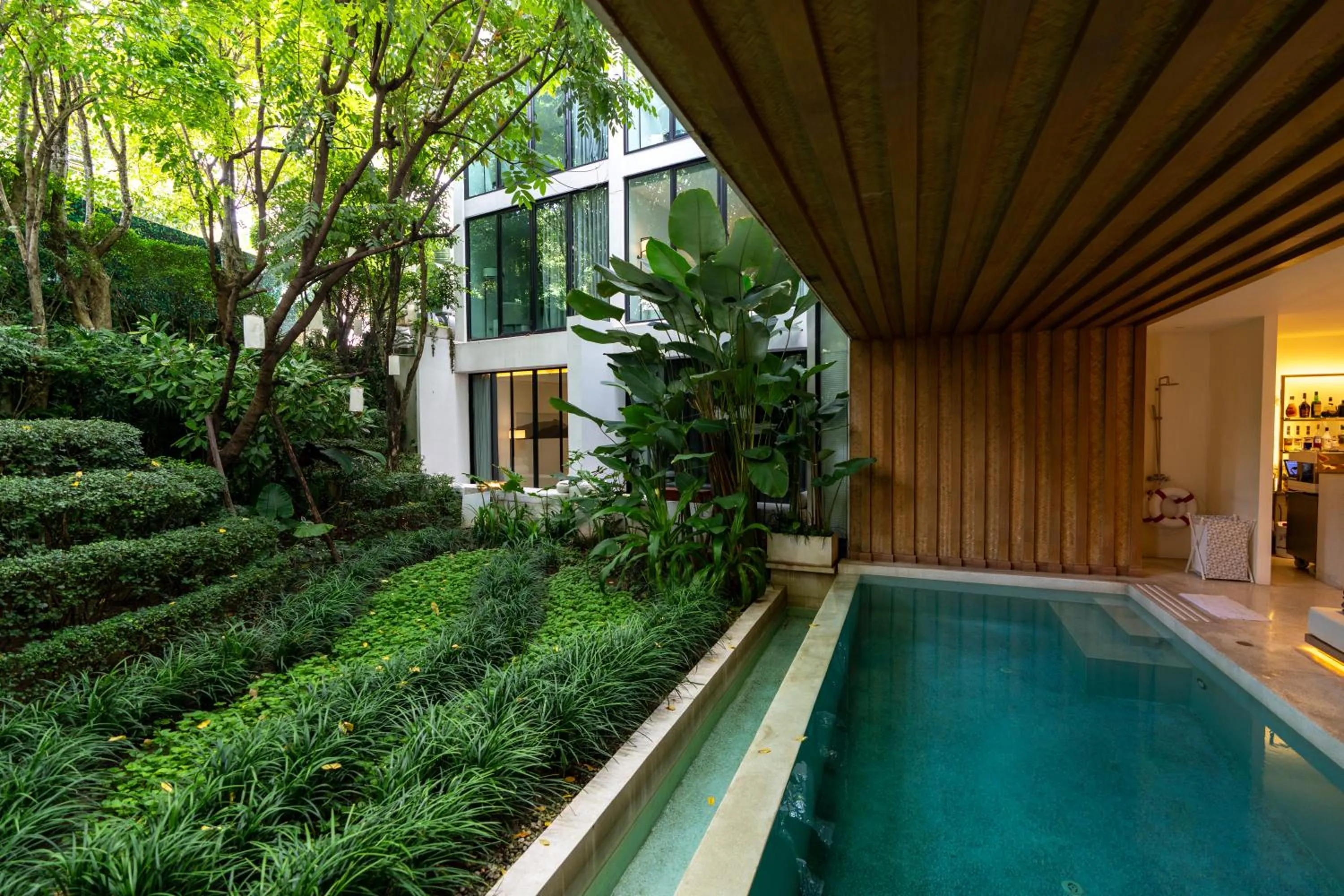 Swimming pool in K Maison Lanna Boutique Hotel-SHA Plus Certified