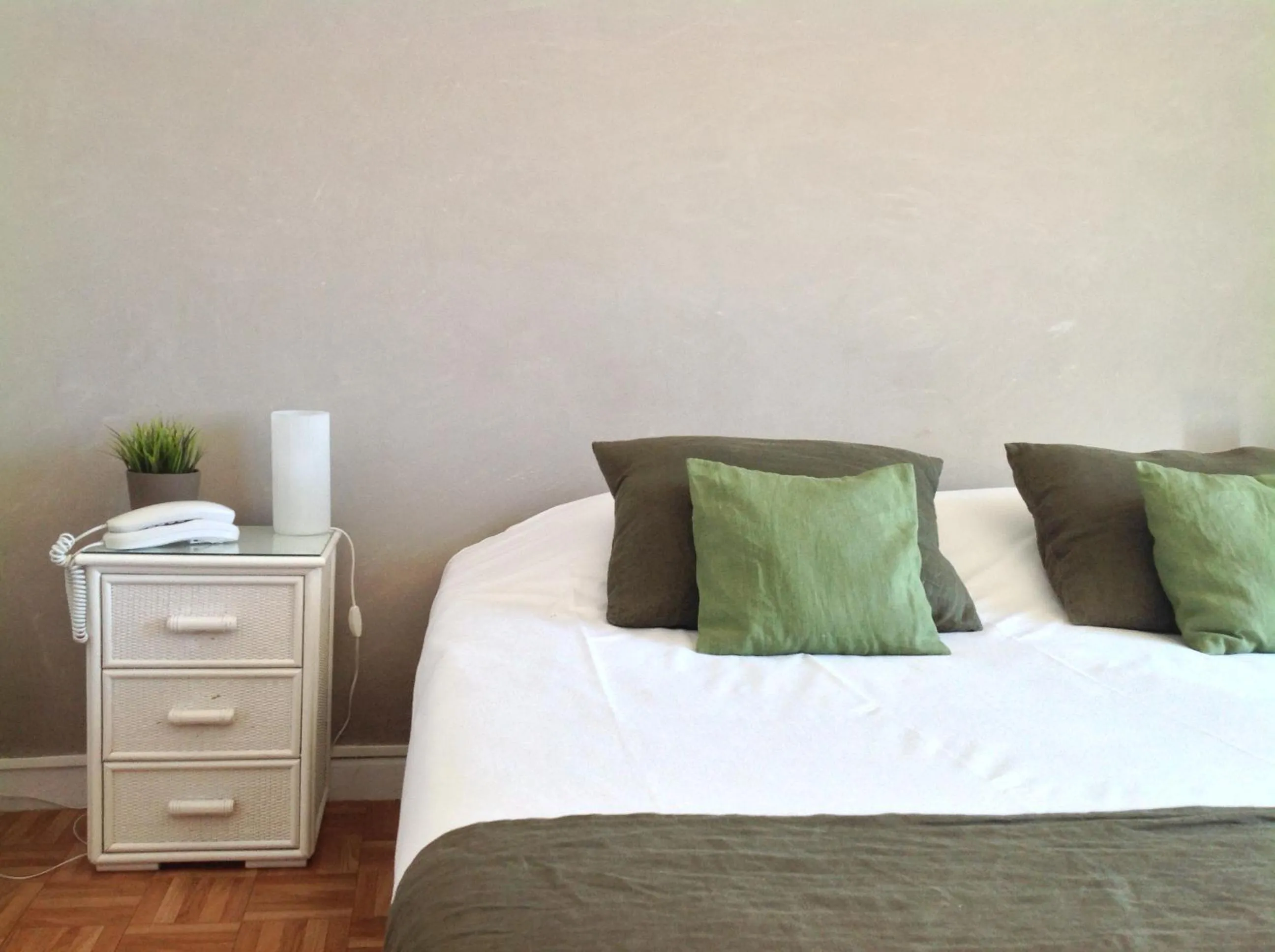 Decorative detail, Bed in Azur Hotel