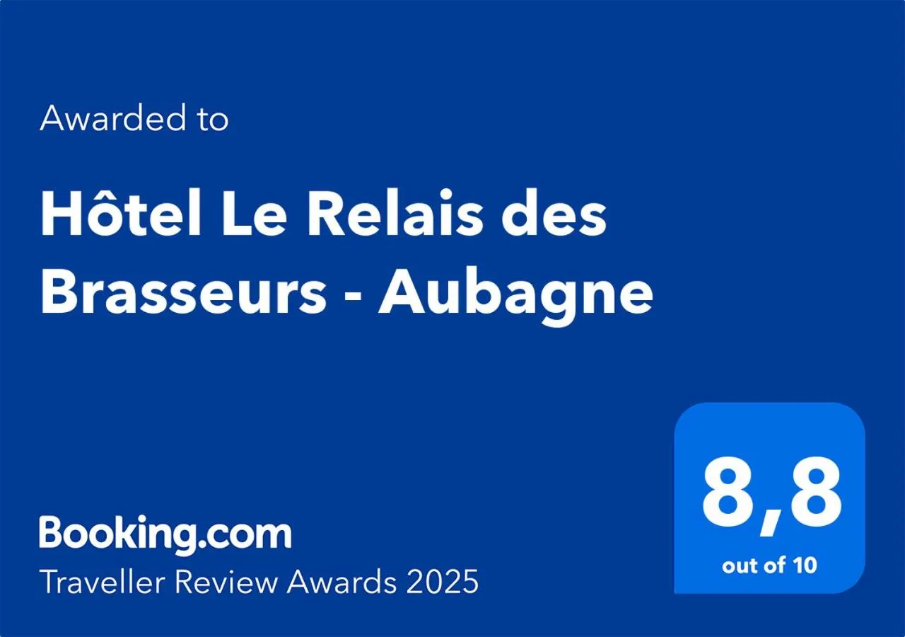 Logo/Certificate/Sign in Hôtel Le Relais des Brasseurs - Aubagne