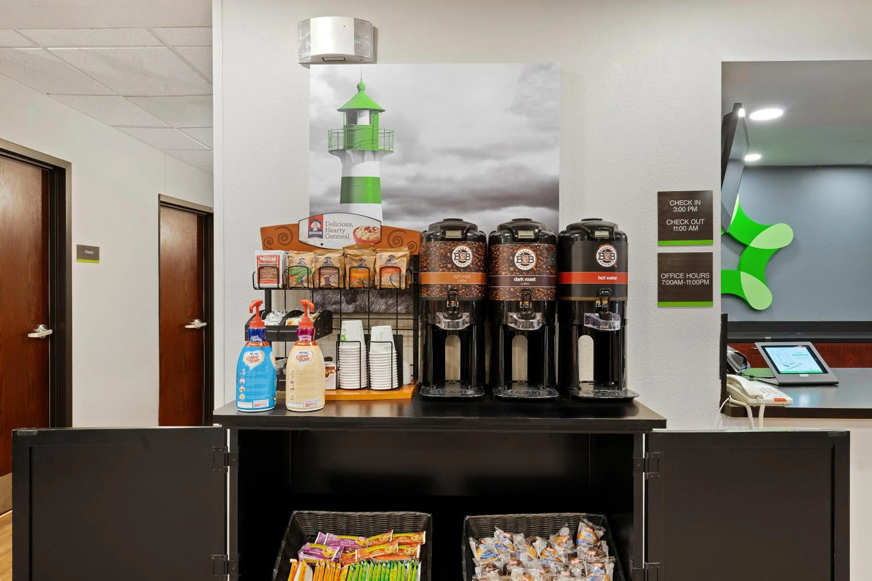 Food and drinks in Extended Stay America Suites - Washington, DC - Centreville - Manassas