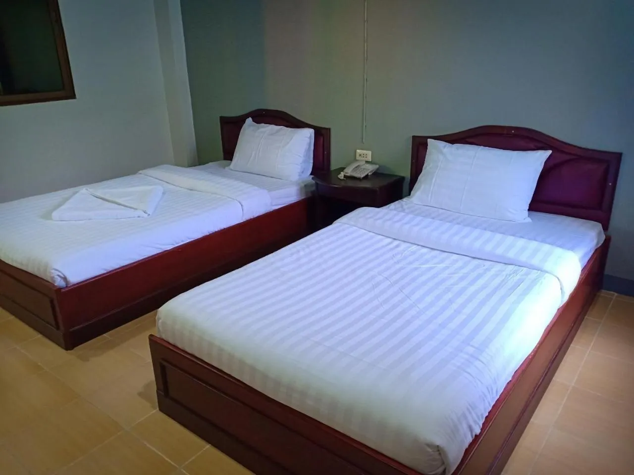 Bed in บ้านเลขที่ 3