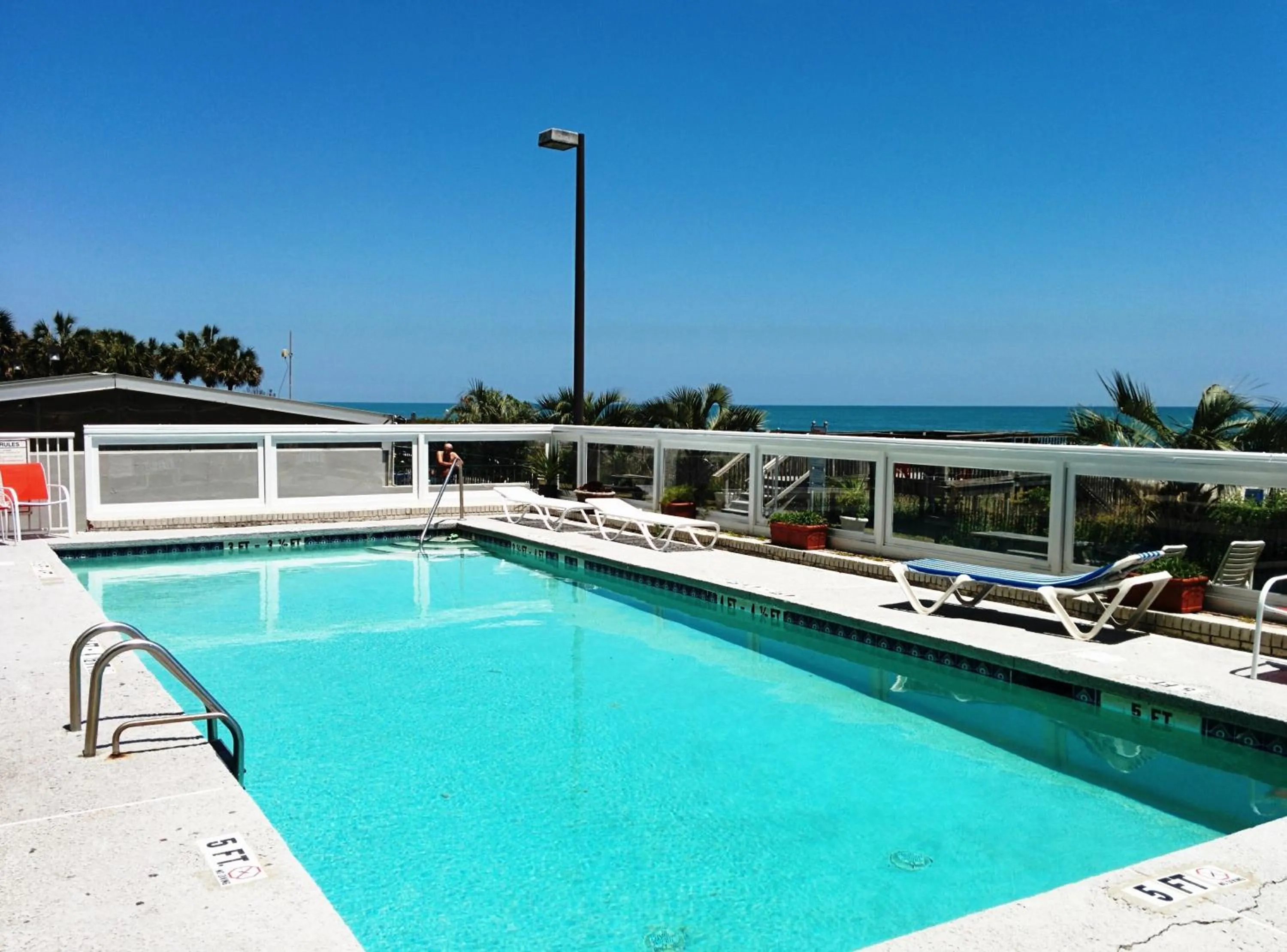 Swimming pool in Sea Dip Oceanfront