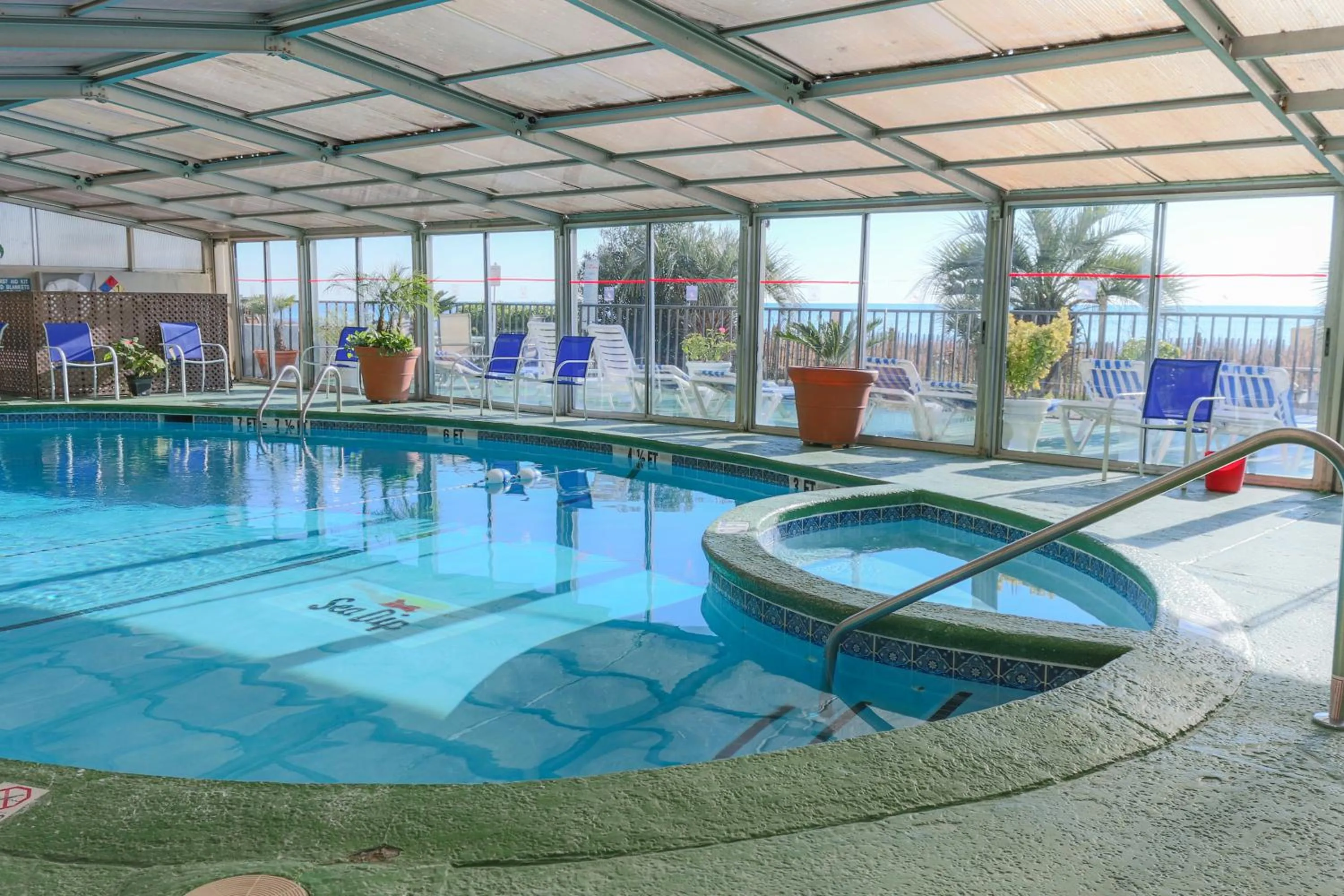 Swimming pool in Sea Dip Oceanfront